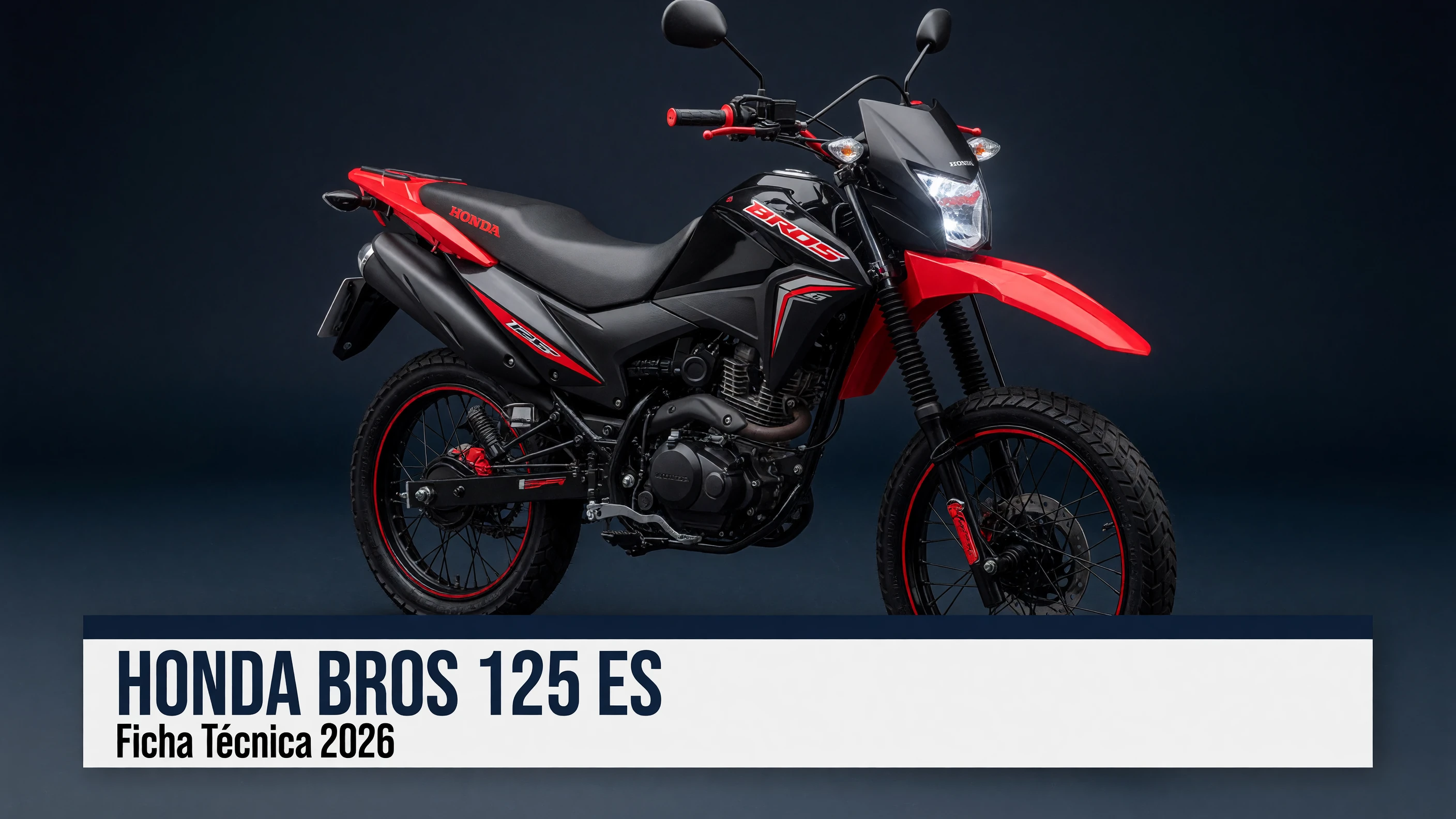Ficha Técnica Honda Bros 125 ES 2026: Motor, Freios e Consumo