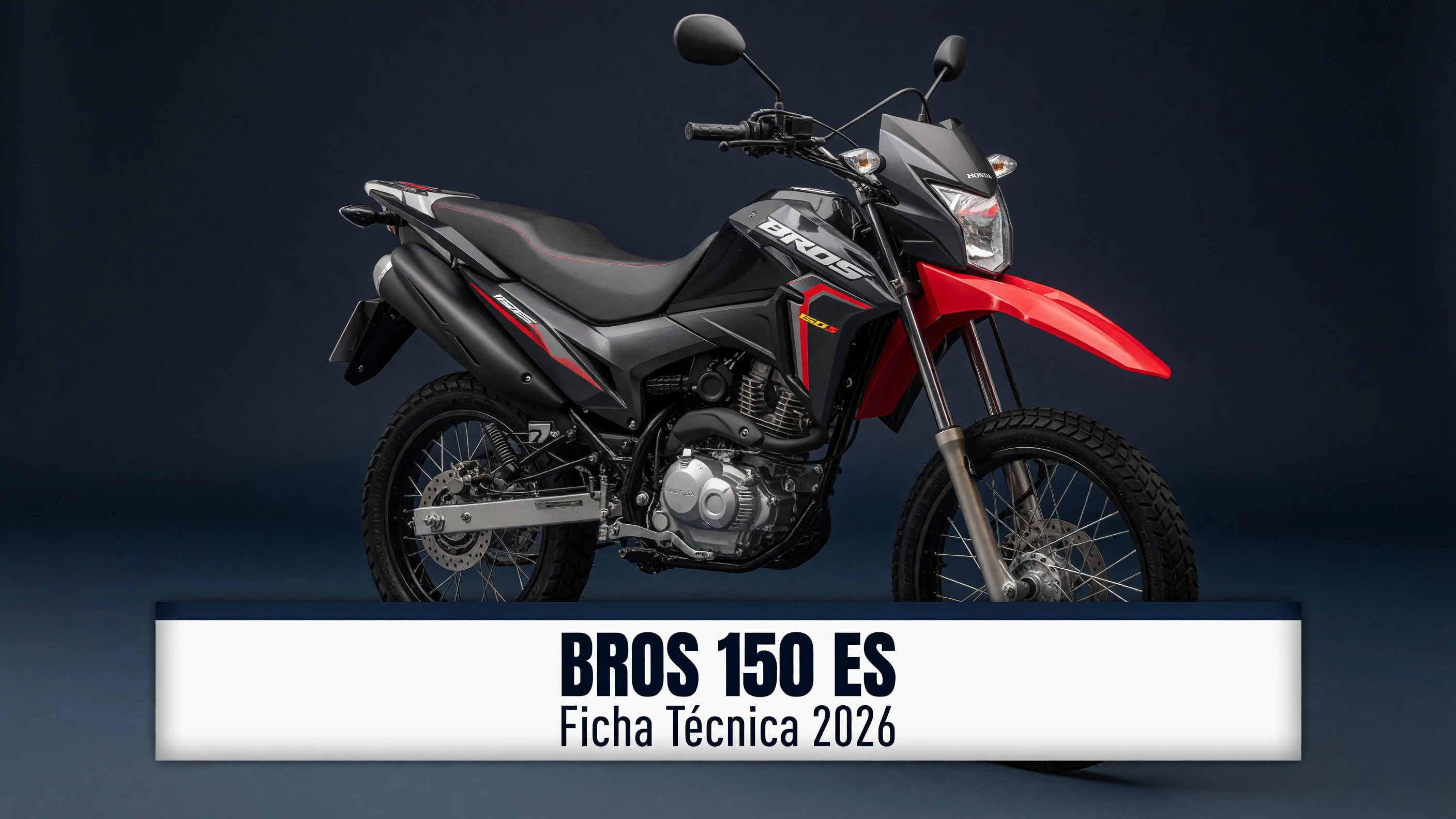Ficha Técnica Bros 150 ES 2026: Motor, Suspensão e Consumo