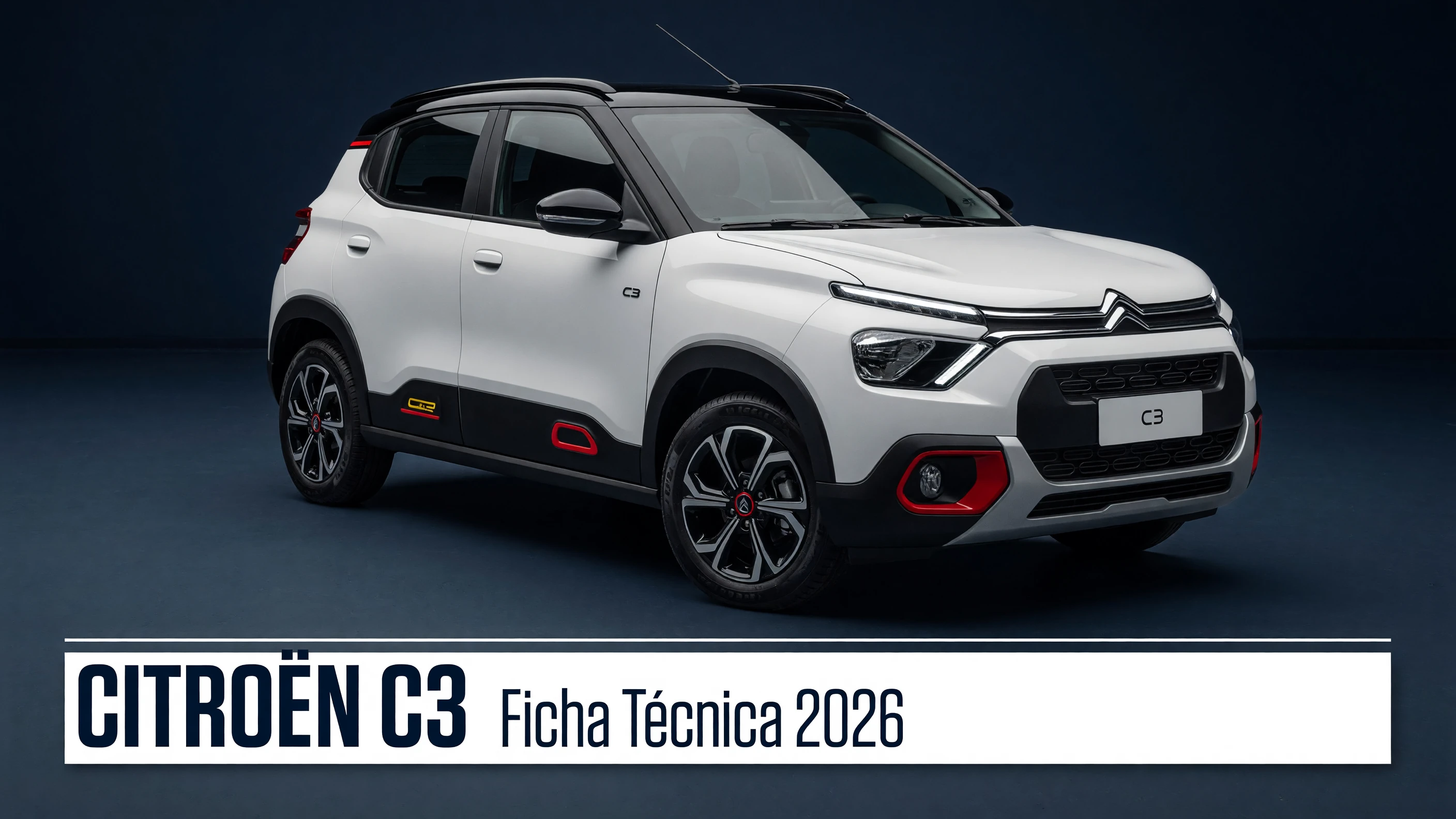Ficha Tecnica Citroën C3: Motor, Potencia, Consumo e Versoes 2026