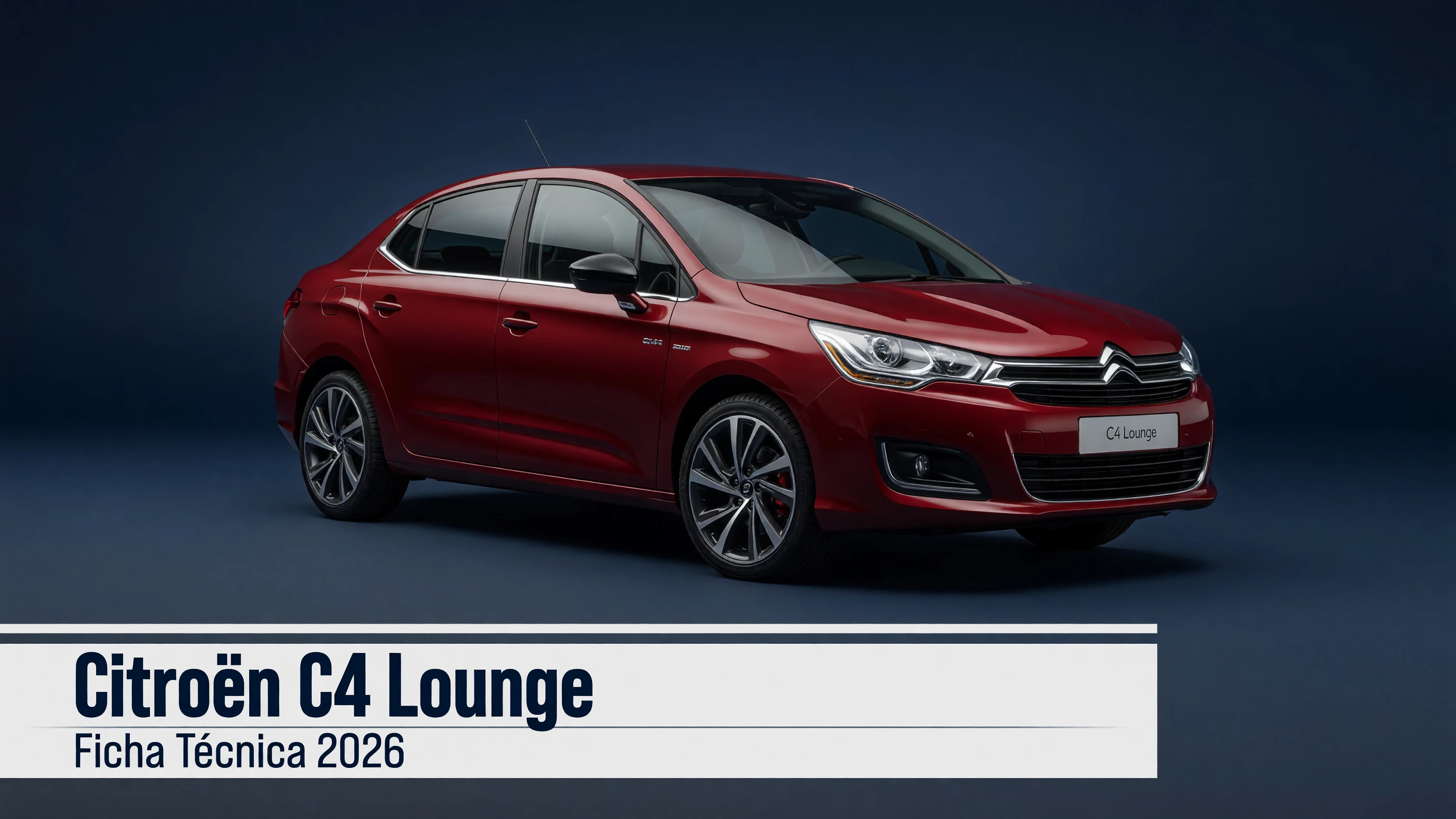 Ficha Tecnica Citroën C4 Lounge: Motor, Potencia, Consumo e Versoes 2026