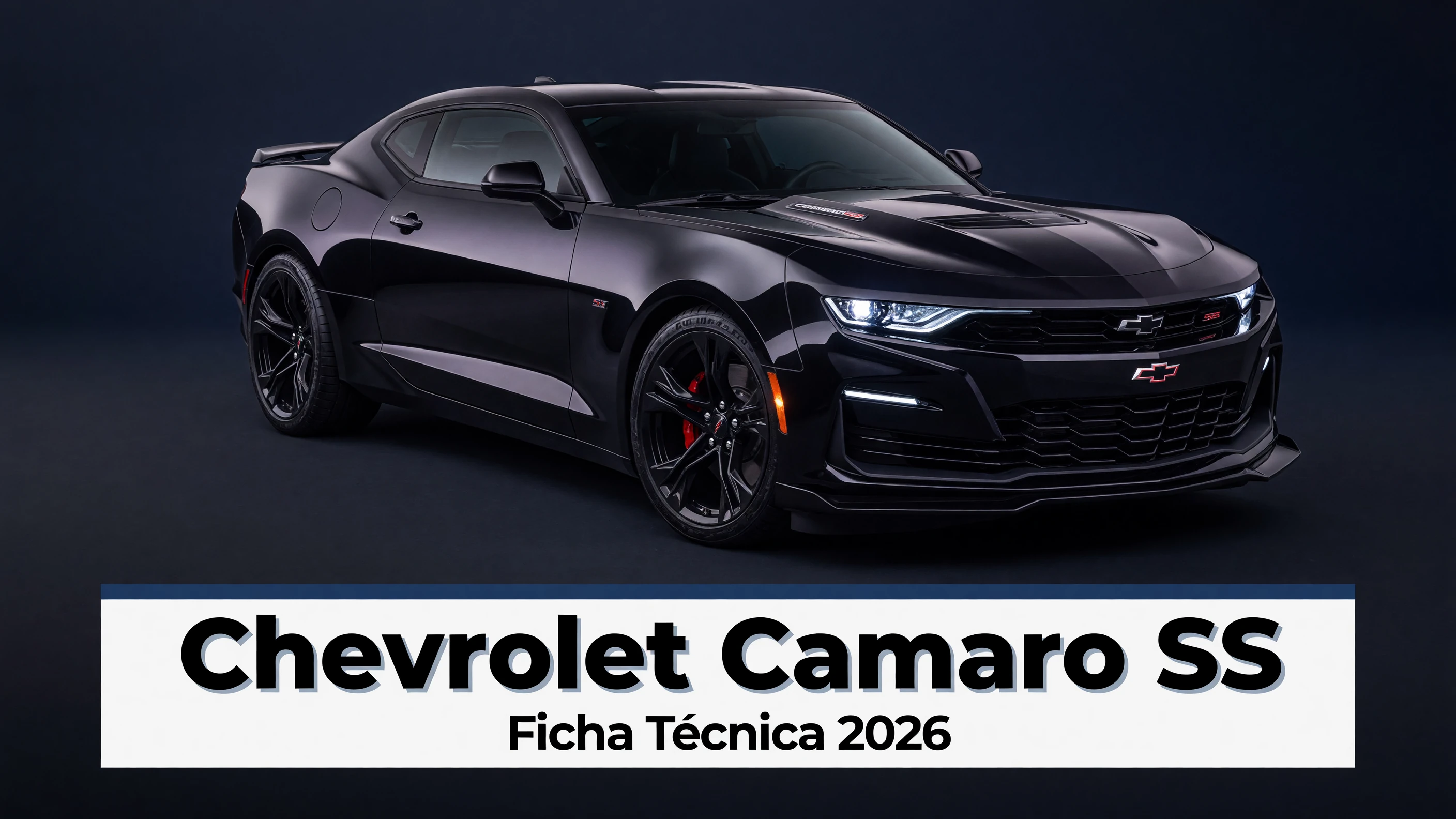 Ficha Técnica Chevrolet Camaro SS 2026: V8 6.2, Potência e Consumo
