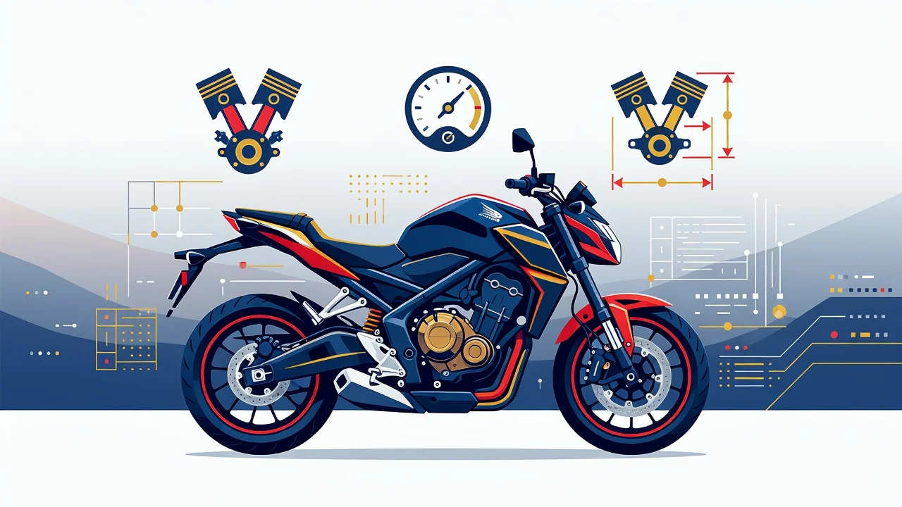 Ficha Técnica Honda CB 650F 2026: Motor, Consumo, Freios e Peso