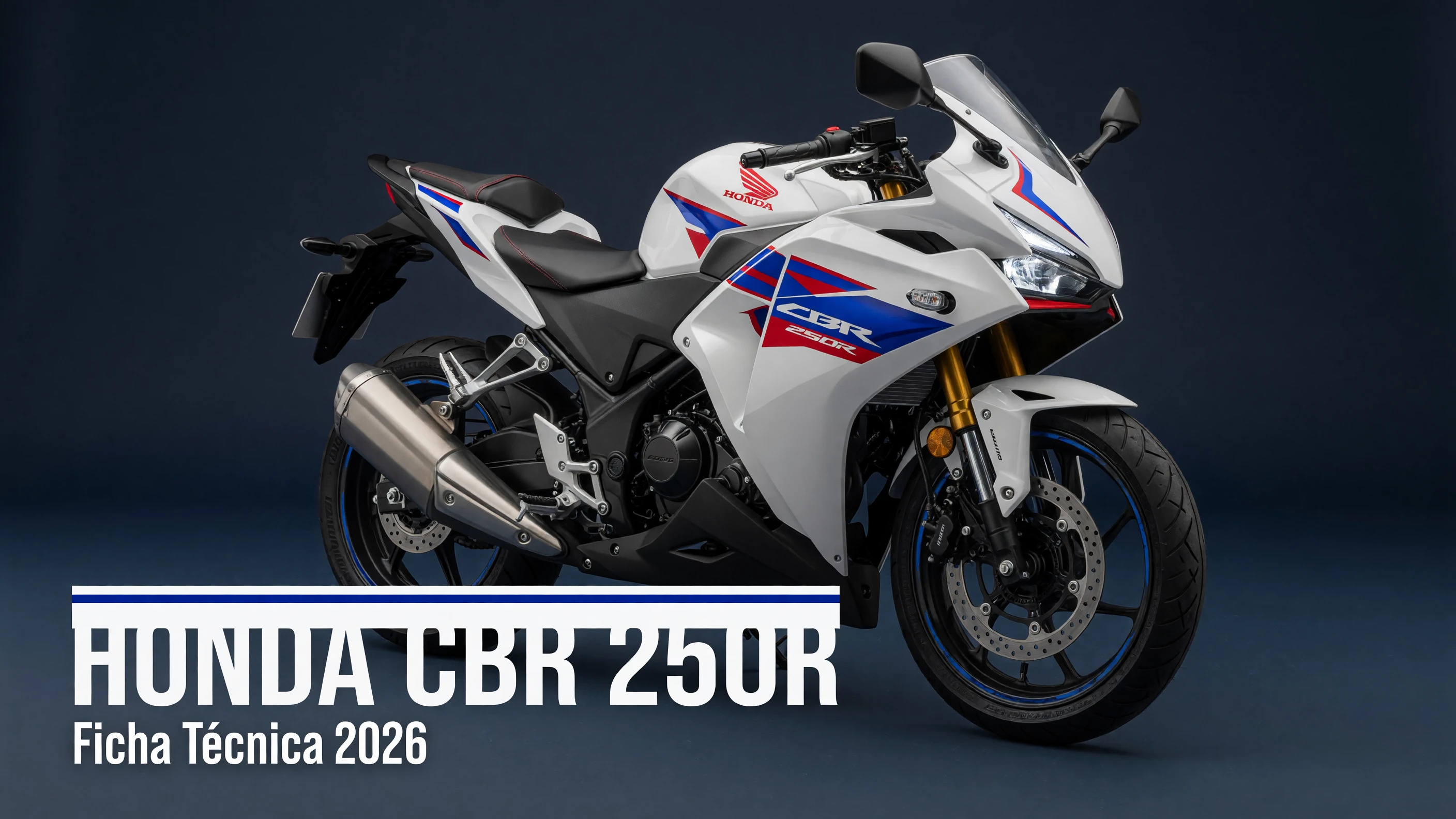 Ficha Técnica Honda CBR 250R 2026: Motor, Consumo e Specs