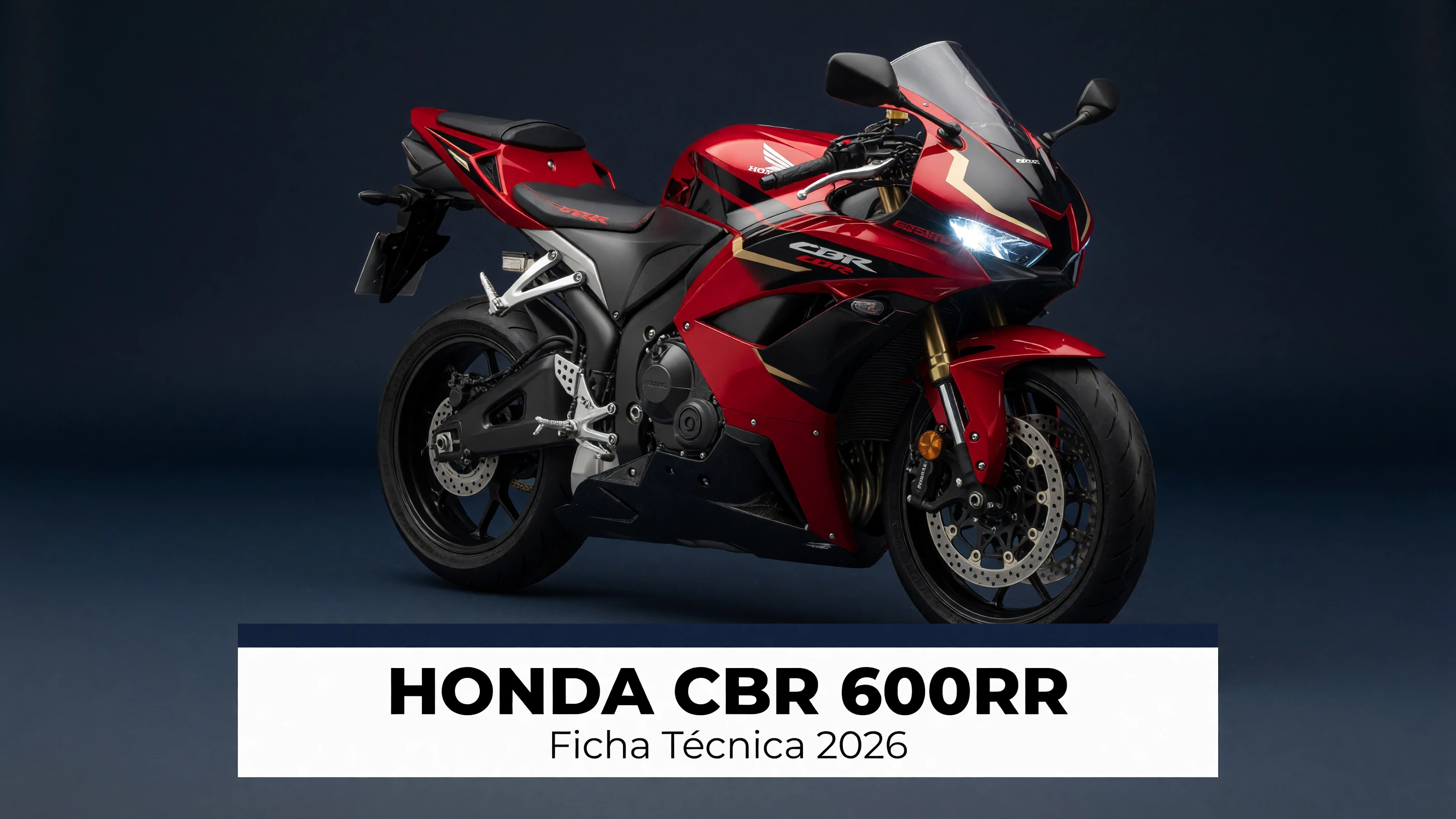 Ficha Técnica Honda CBR 600RR 2026: Motor, Specs e Consumo