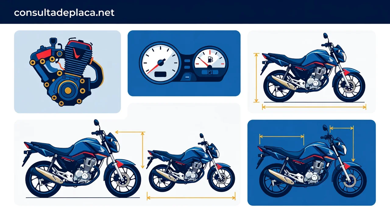 Ficha Técnica Honda CG 125 Fan 2026: Motor, Consumo e Medidas