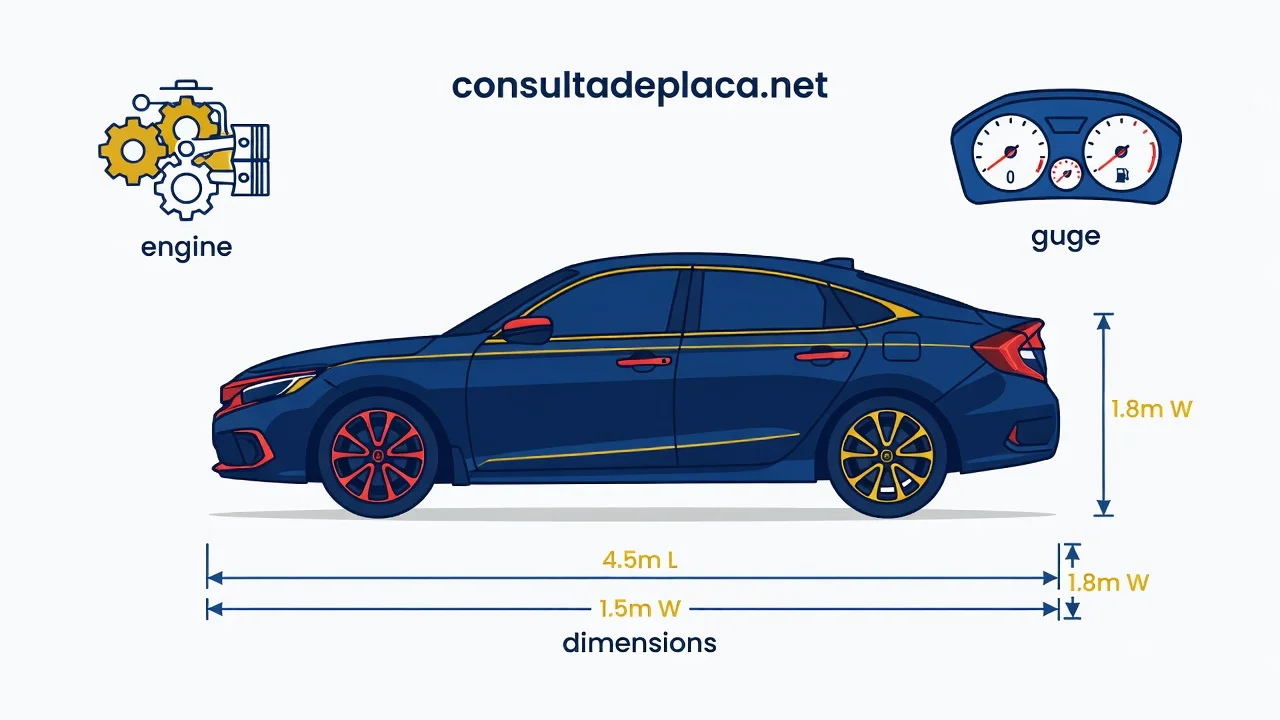 Ficha Técnica Honda Civic 2026: Híbrido e Consumo