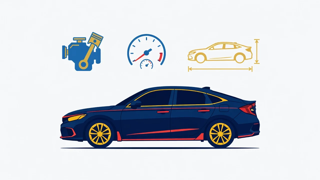 Ficha Técnica Civic Si 2026: Motor K20, Desempenho e Medidas