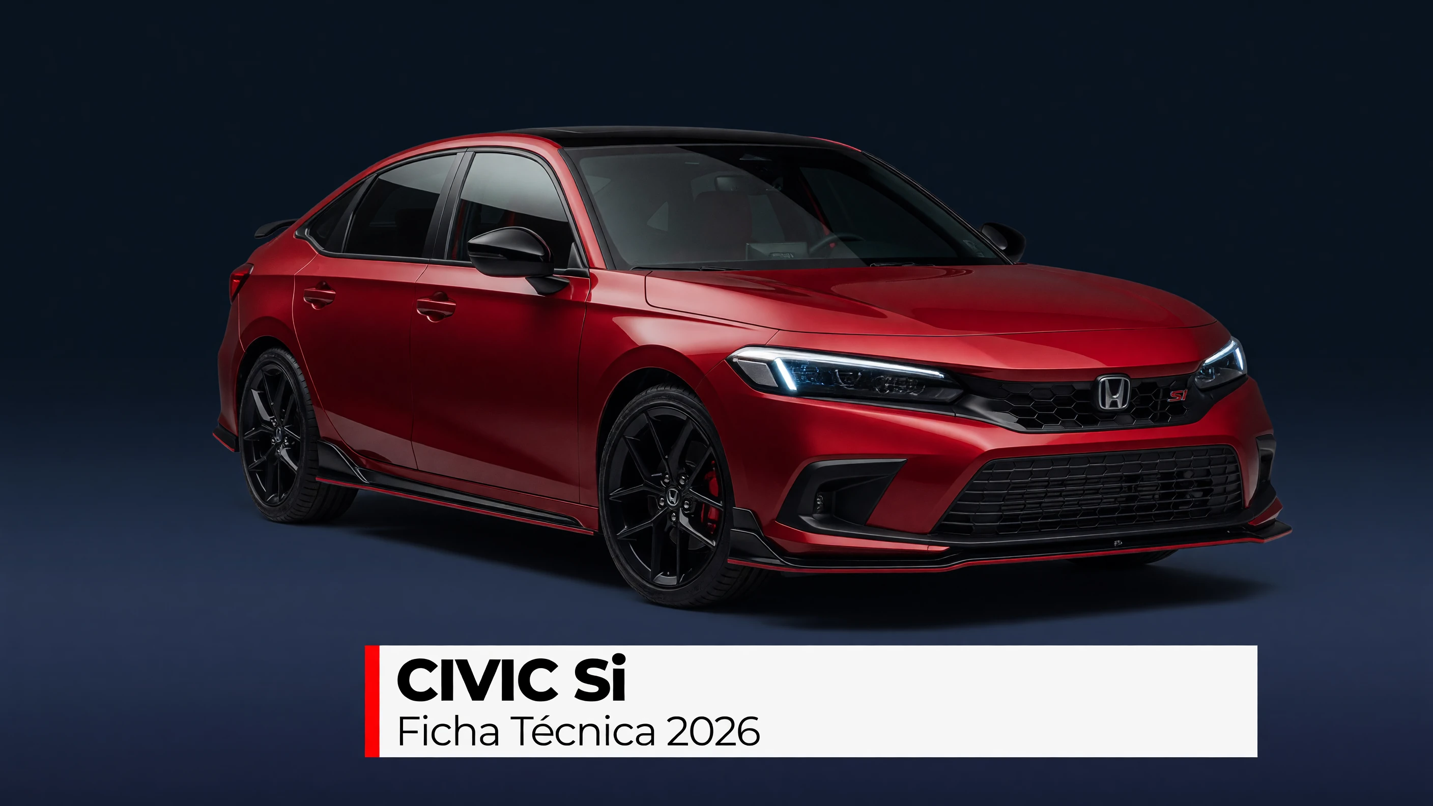 Ficha Técnica Civic Si 2026: Motor K20, Desempenho e Medidas