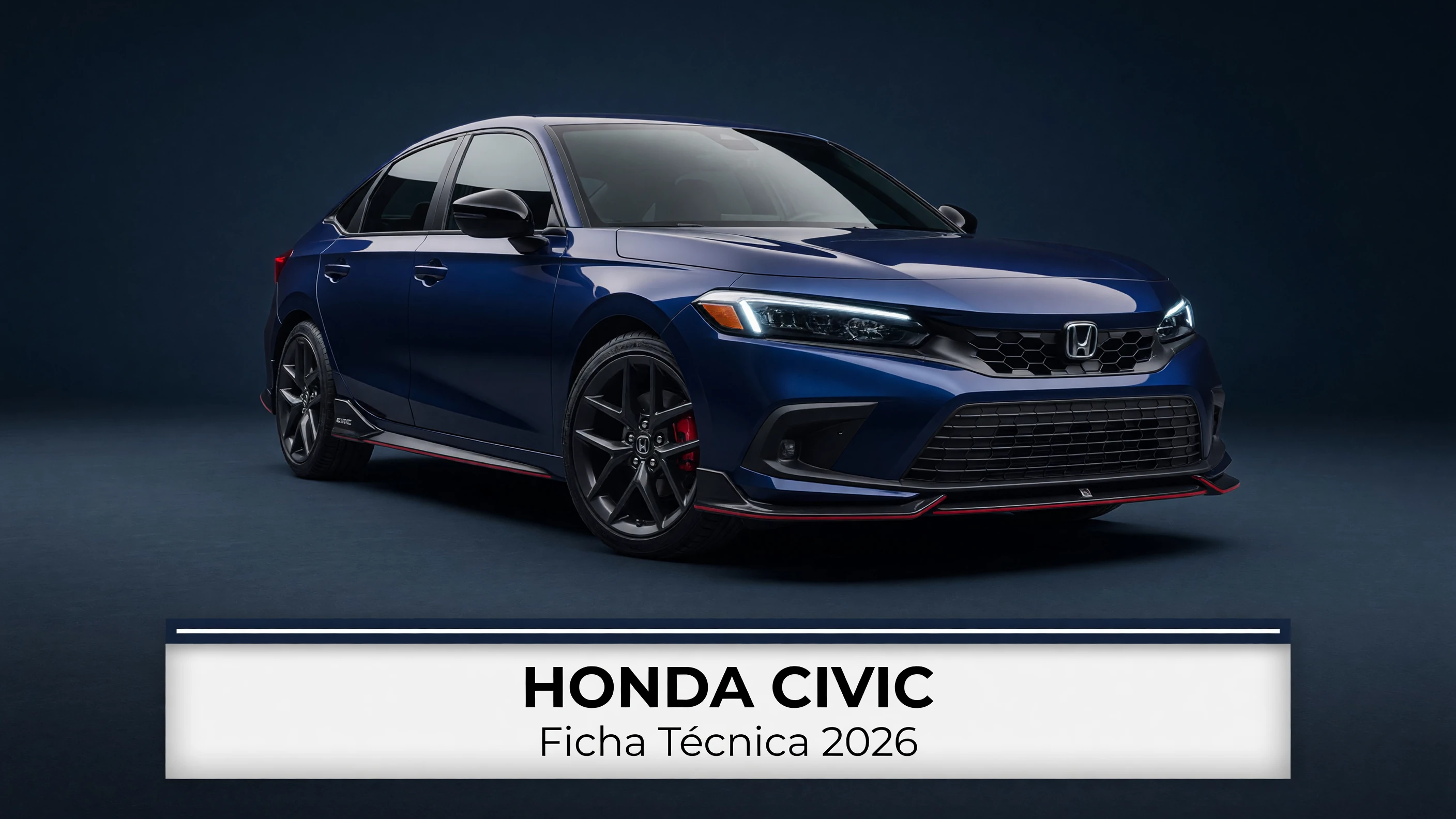 Ficha Técnica Honda Civic 2026: Híbrido e Consumo