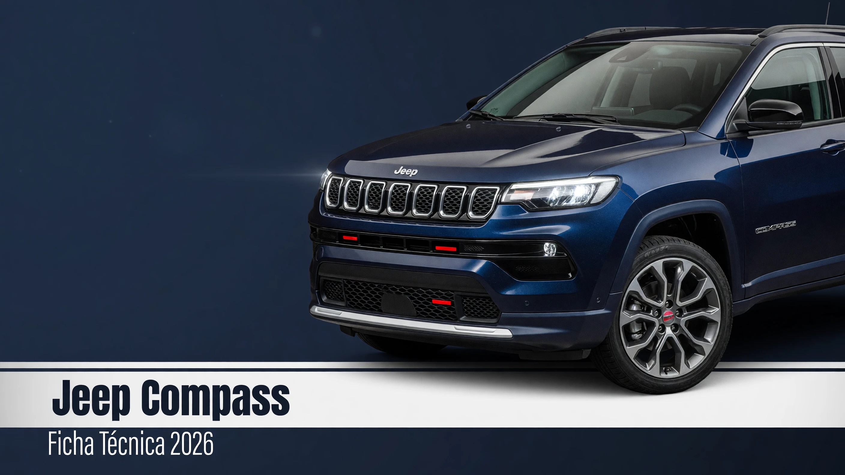 Ficha Técnica Jeep Compass 2026: Motor, Consumo e Dimensões
