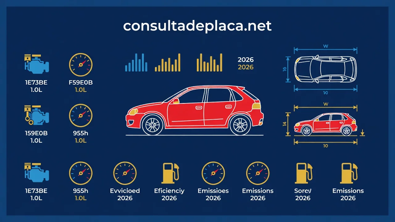 Ficha Técnica Corsa 1.0 2026: Motor VHC, Consumo e Medidas