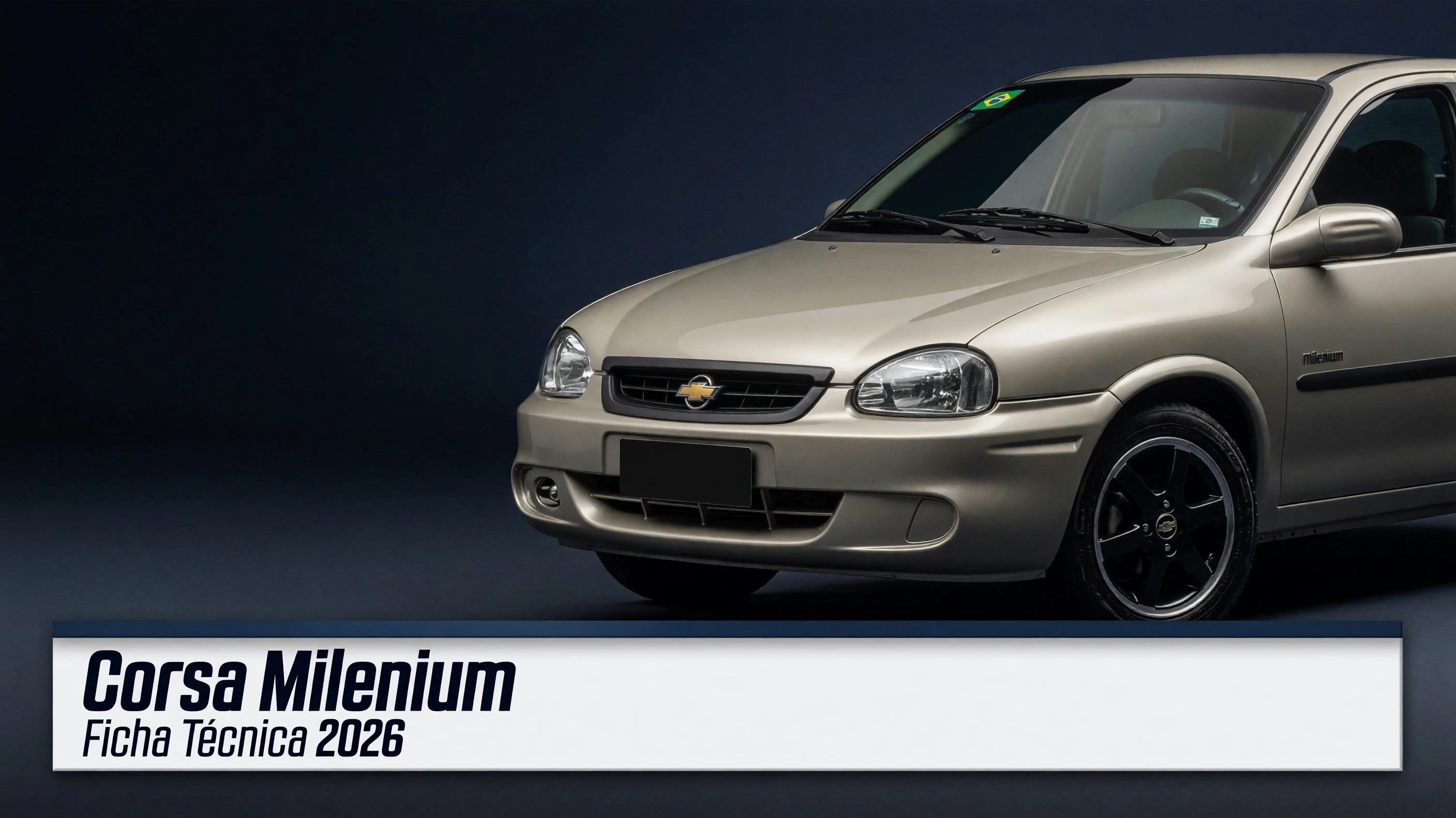 Ficha Técnica Corsa Milenium 2026: Motor 1.0, Consumo e Medidas