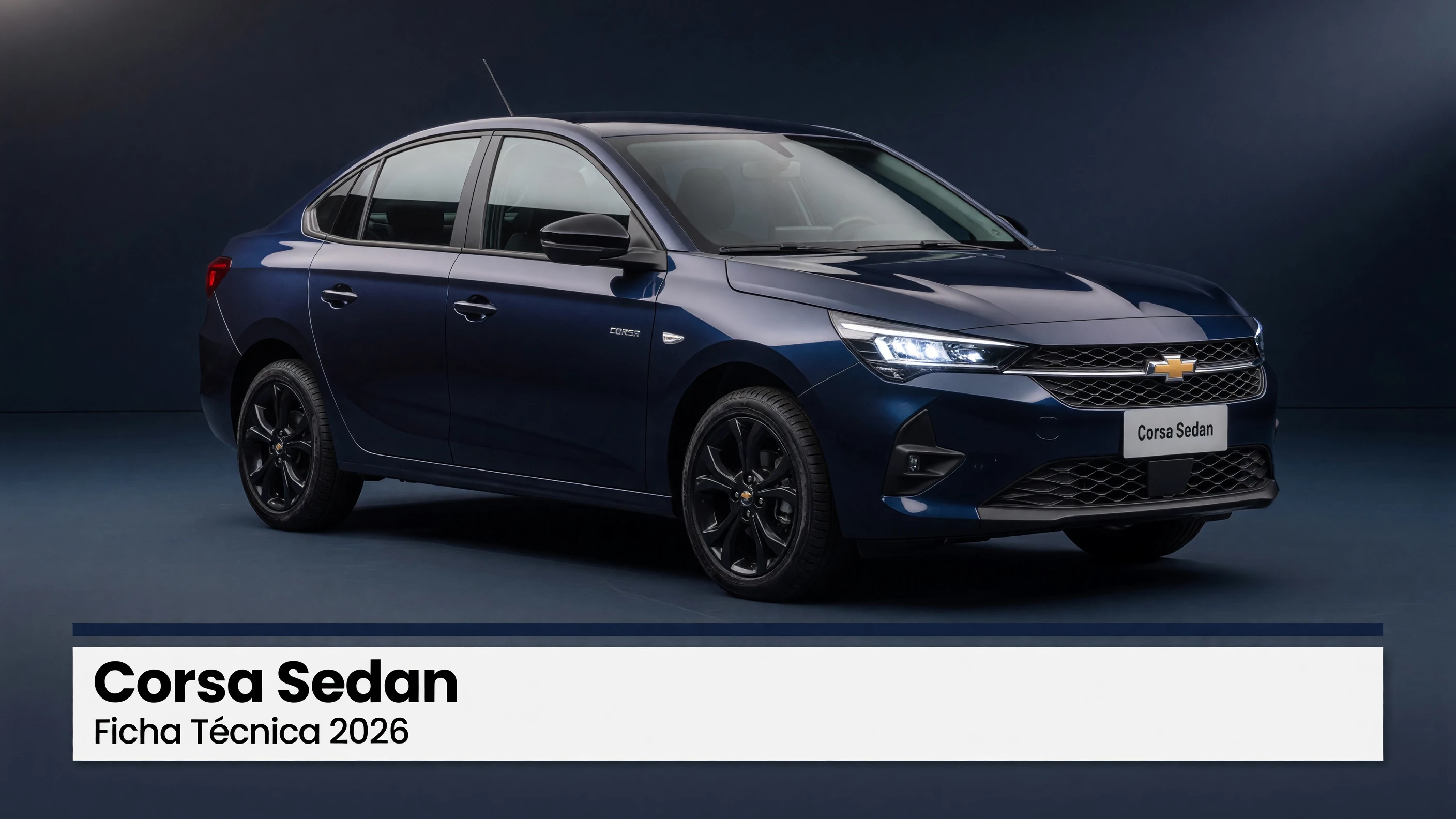 Ficha Técnica Corsa Sedan 2026: Motores 1.0 e 1.4, Consumo e Medidas