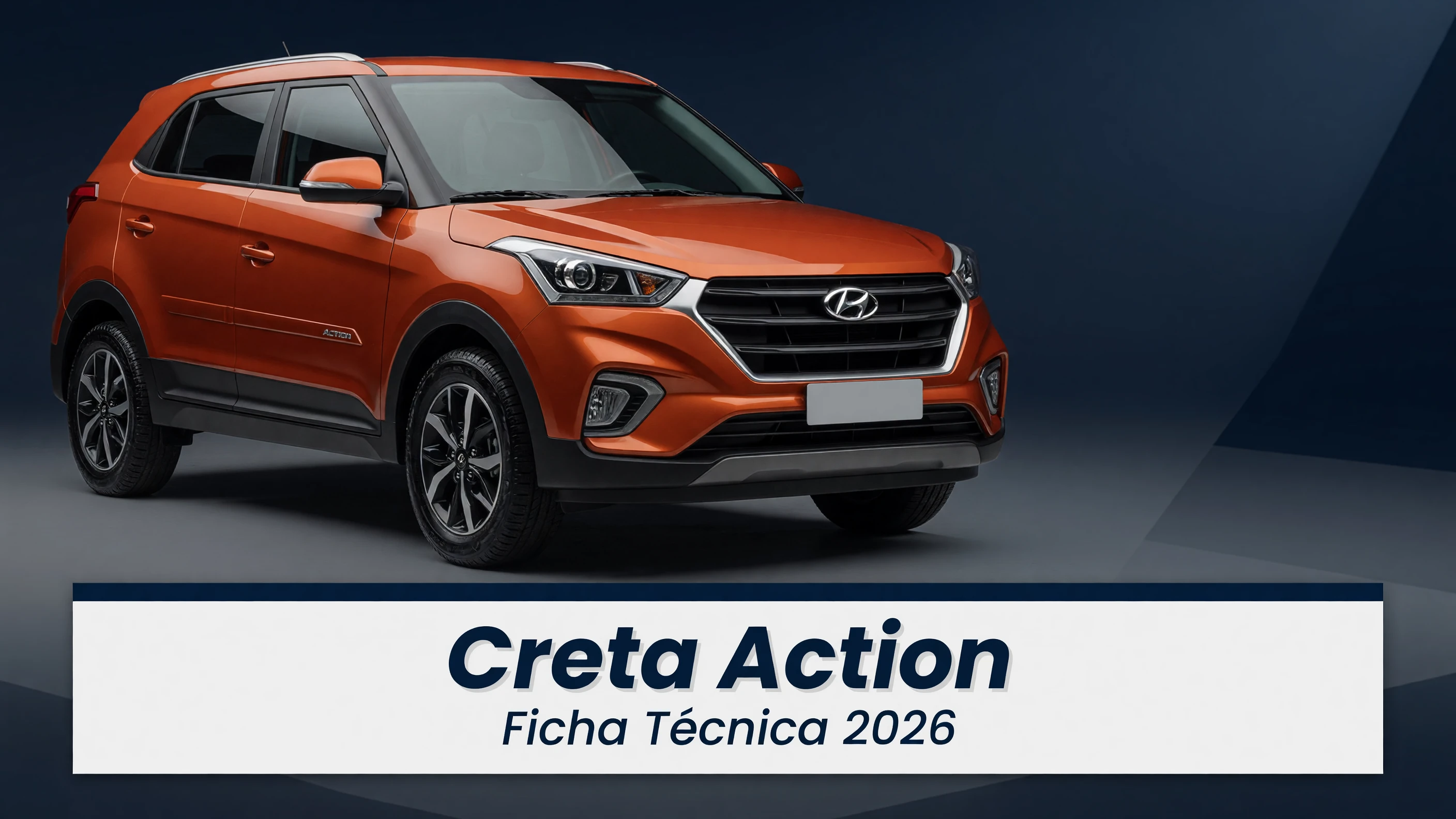 Ficha Técnica Creta Action 2026: Motor 1.6, Consumo e Medidas