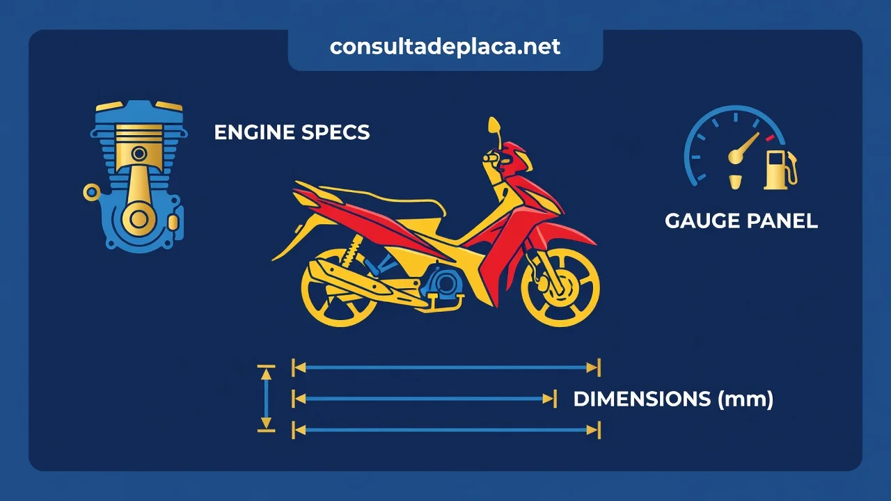 Ficha Técnica Yamaha Crypton 2026: Motor 115, Consumo e Freios