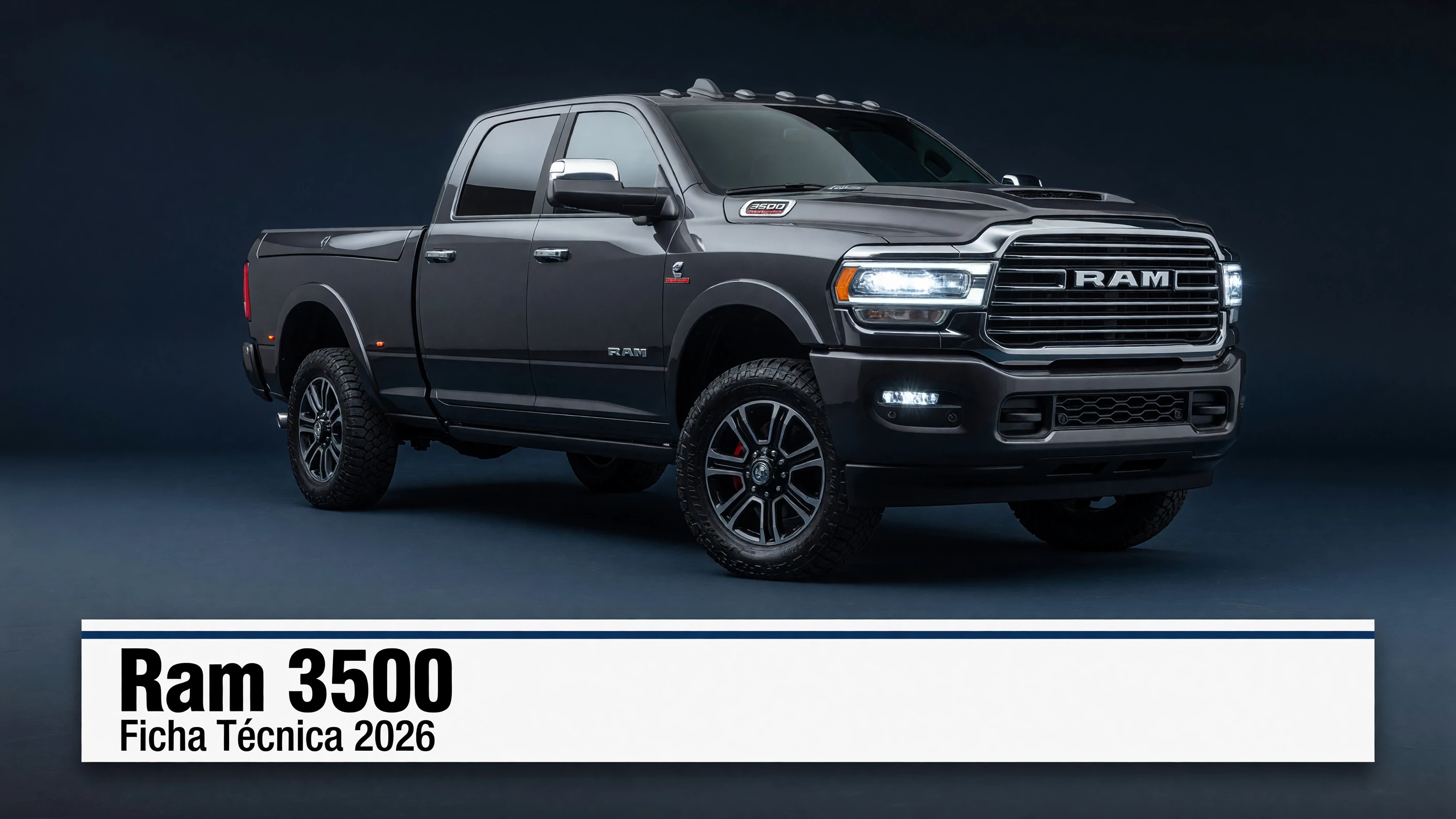 Ficha Tecnica Ram 3500: Motor, Potencia, Consumo e Versoes 2026