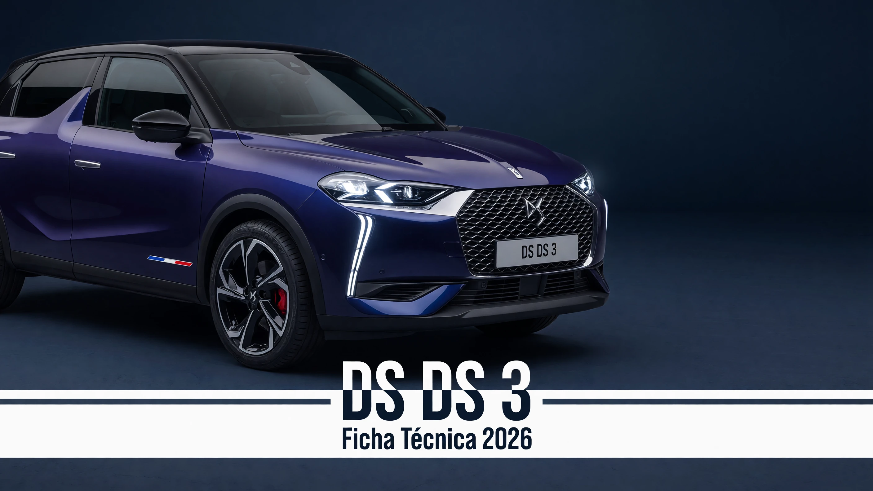 Ficha Tecnica DS DS 3: Motor, Potencia, Consumo e Versoes 2026