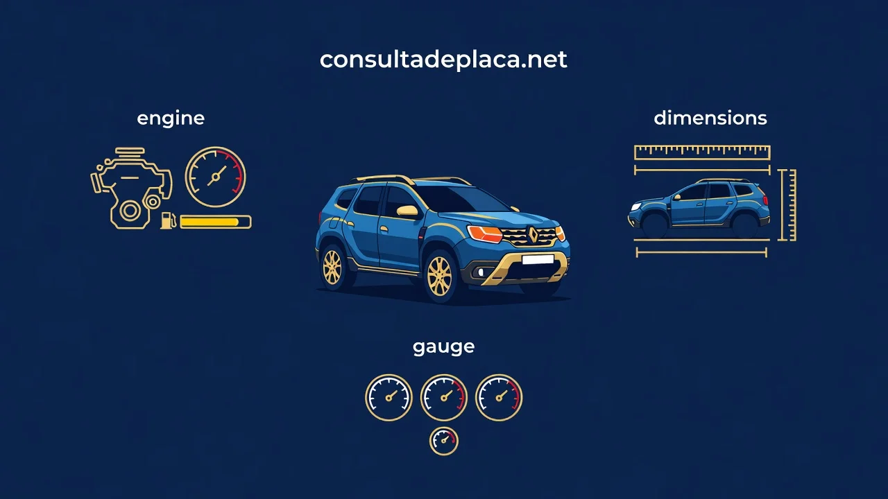 Ficha Técnica Duster 2026: Motor, Consumo e Dimensões