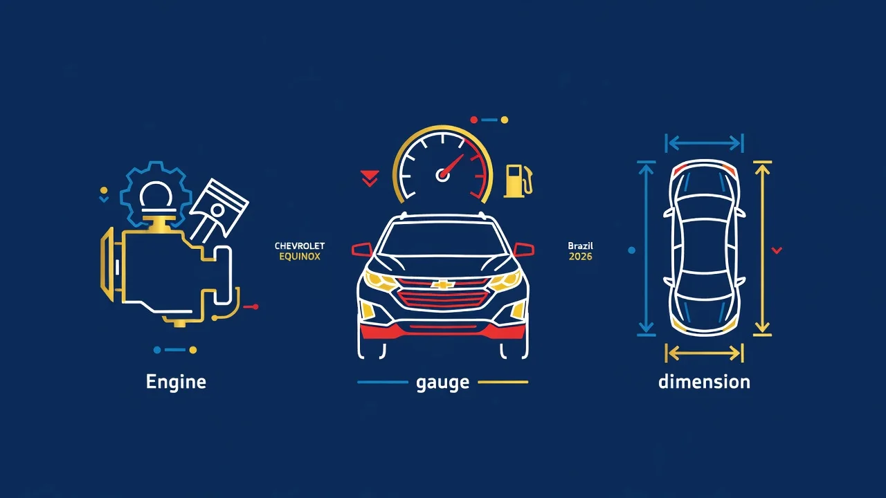 Ficha Técnica Equinox 2026: Motores Turbo, Consumo e Medidas
