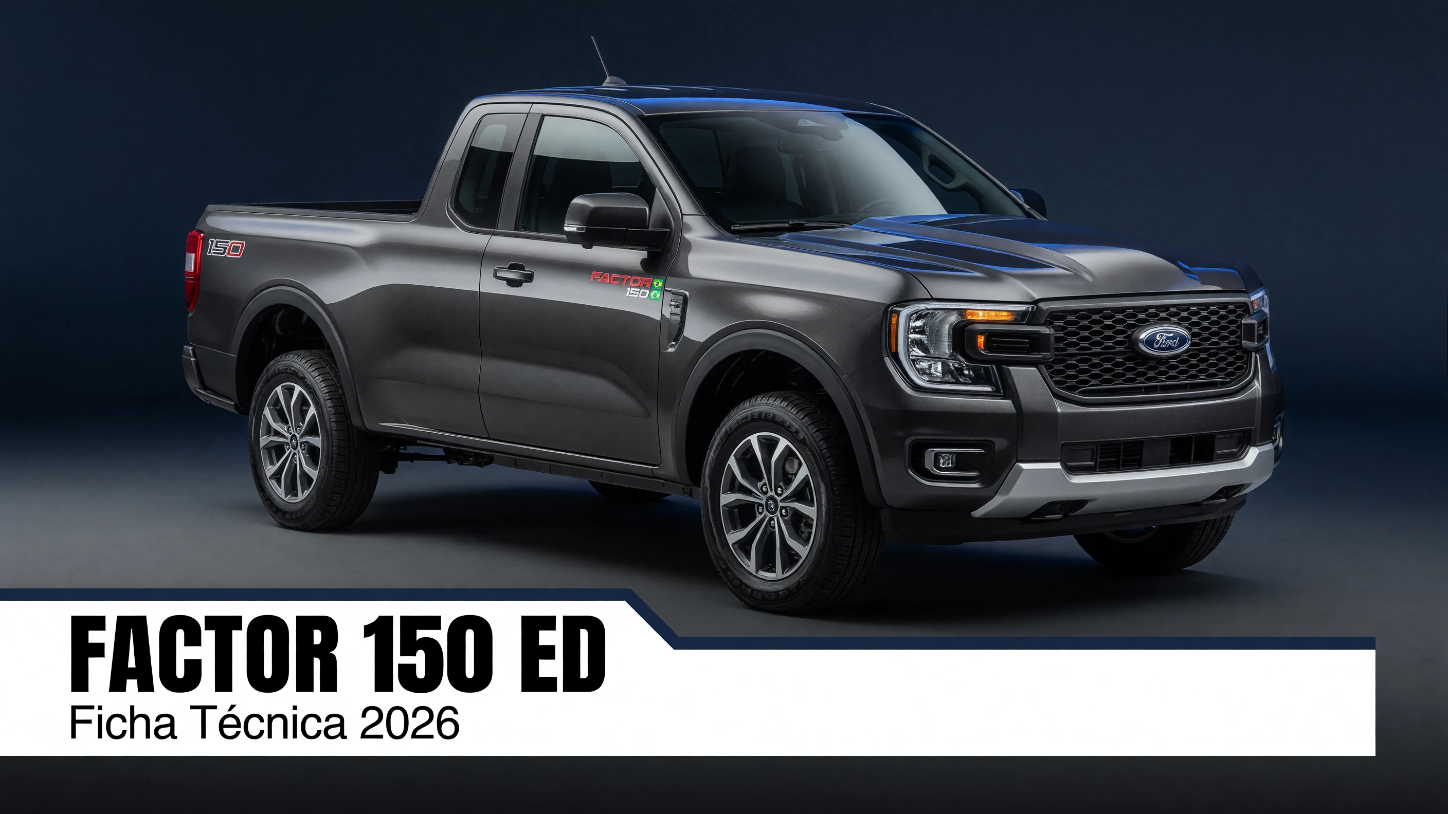 Ficha Técnica Factor 150 ED 2026: Motor, Consumo e Freios