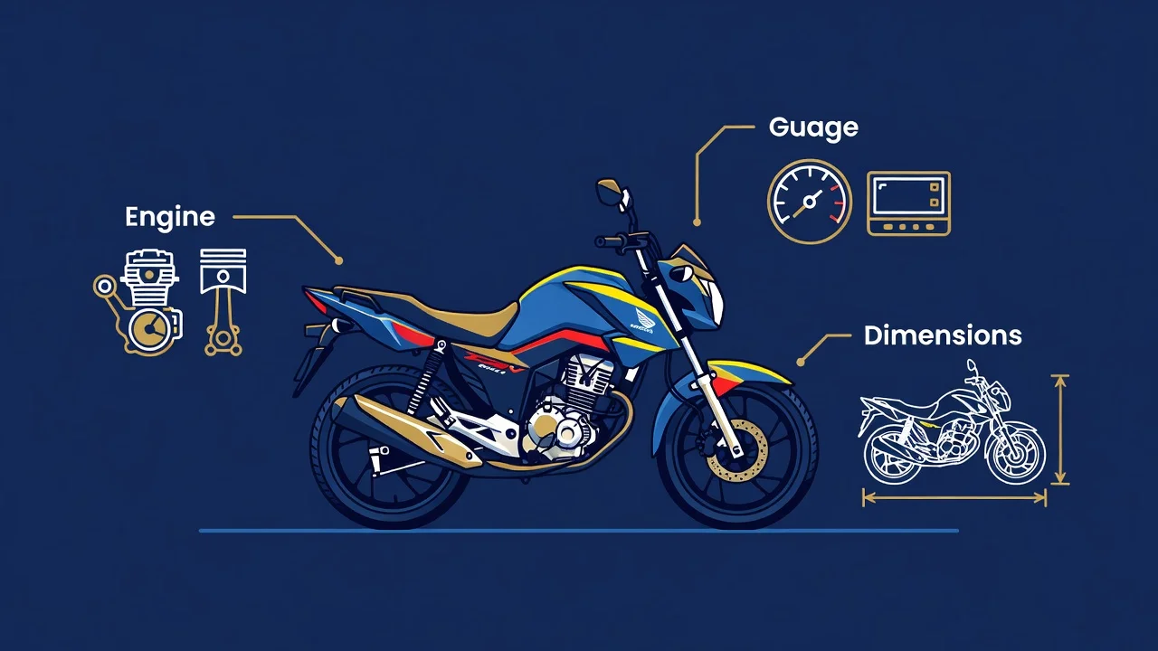 Ficha Técnica CG 125 Fan ES 2026: Motor, Consumo e Medidas
