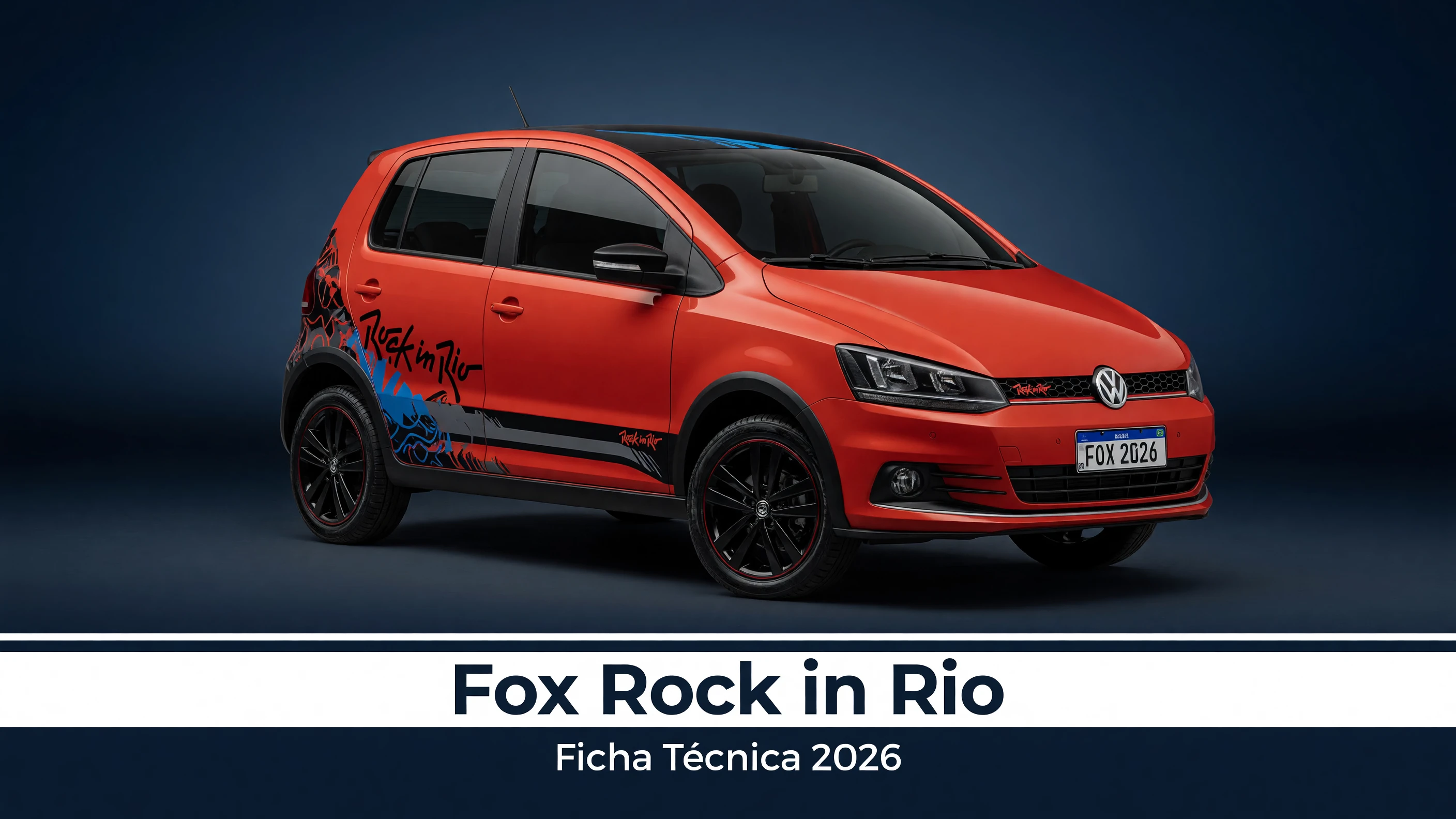 Ficha Técnica Fox Rock in Rio 2026: Motor 1.6, Consumo e Medidas