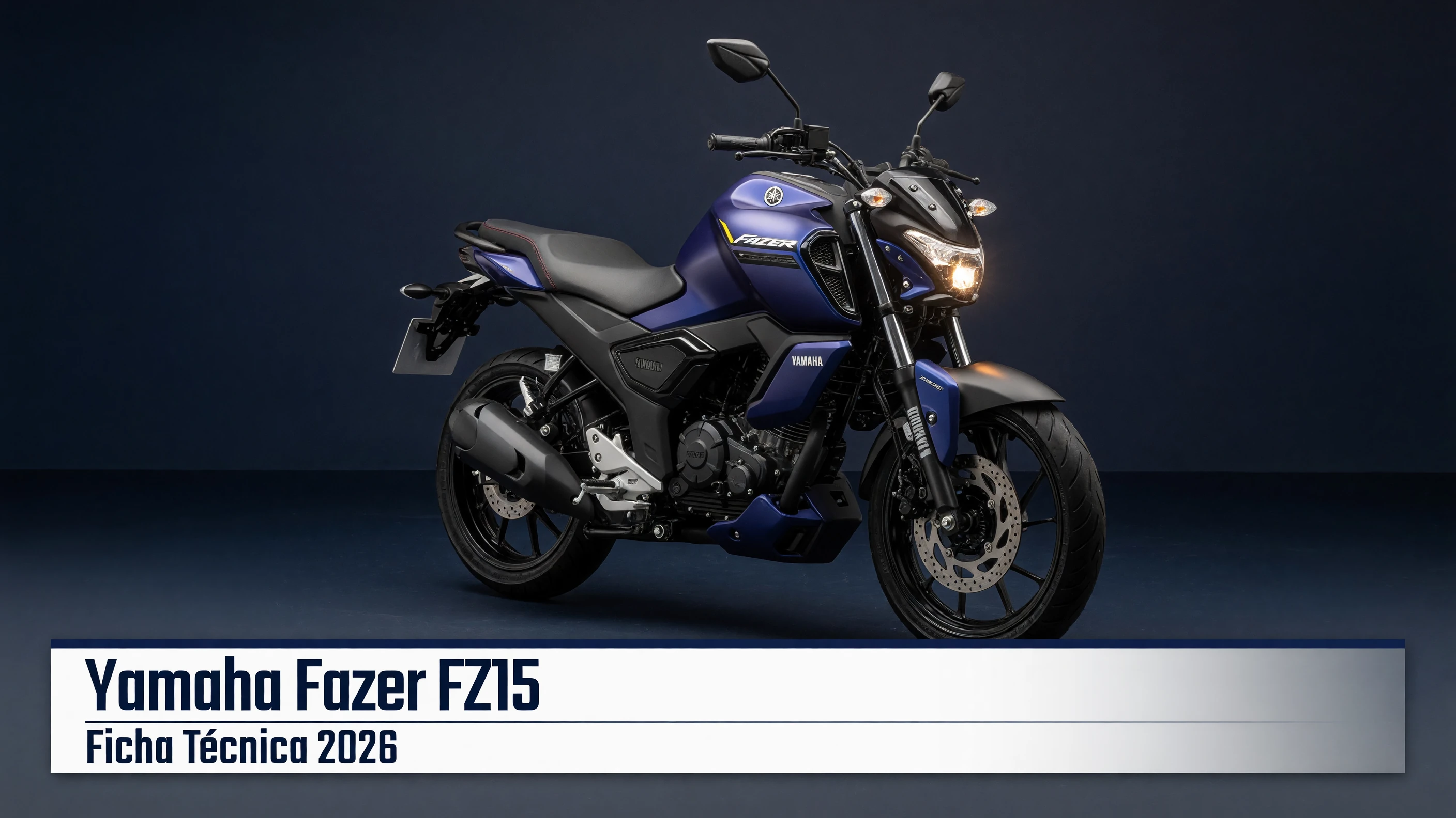 Ficha Técnica Yamaha Fazer FZ15 2026: Specs e Consumo