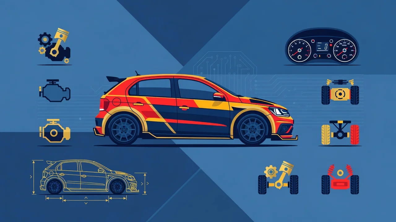 Ficha Técnica Gol Rallye 2026: Motor 1.6, Consumo e Dimensões
