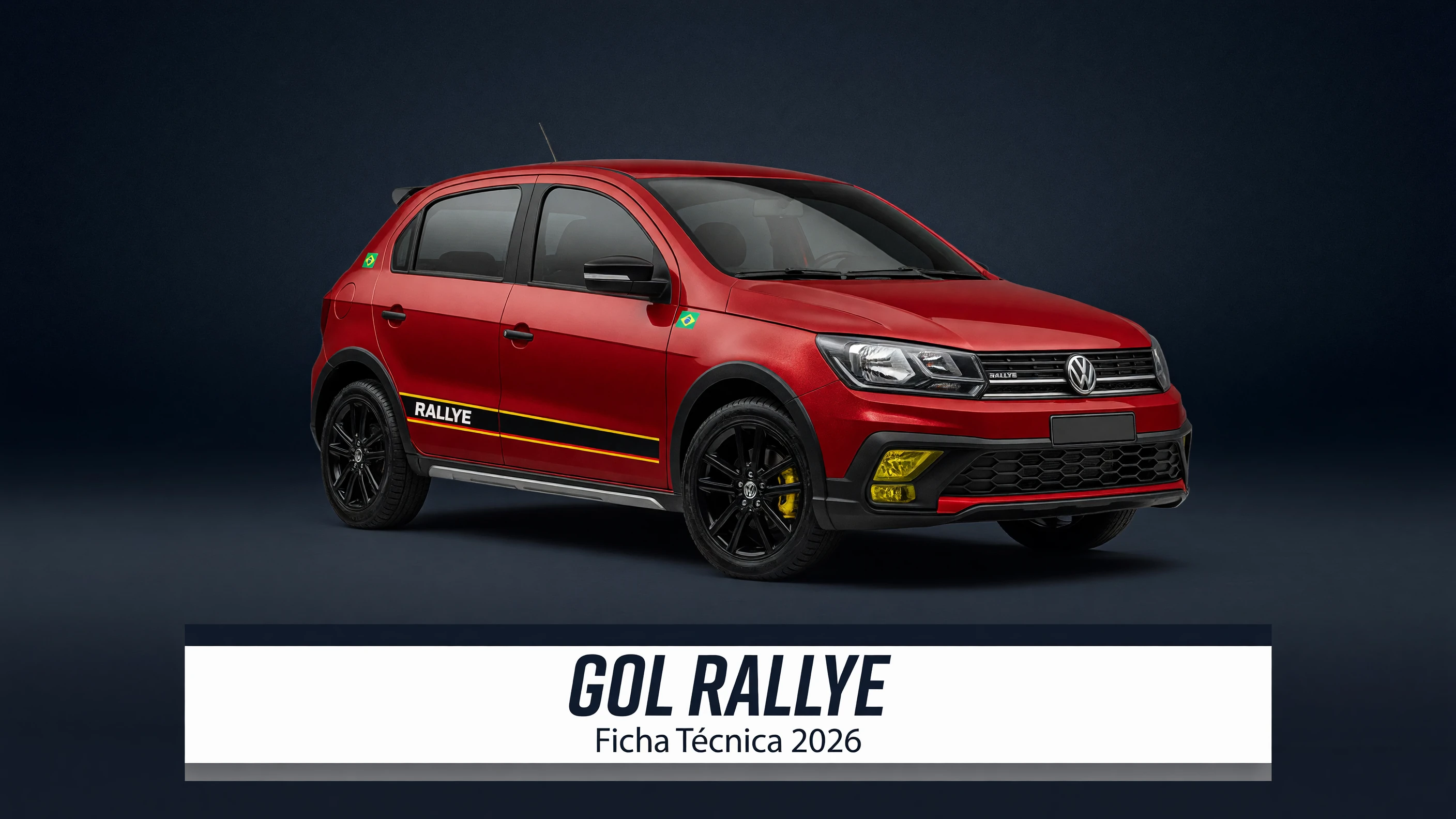 Ficha Técnica Gol Rallye 2026: Motor 1.6, Consumo e Dimensões