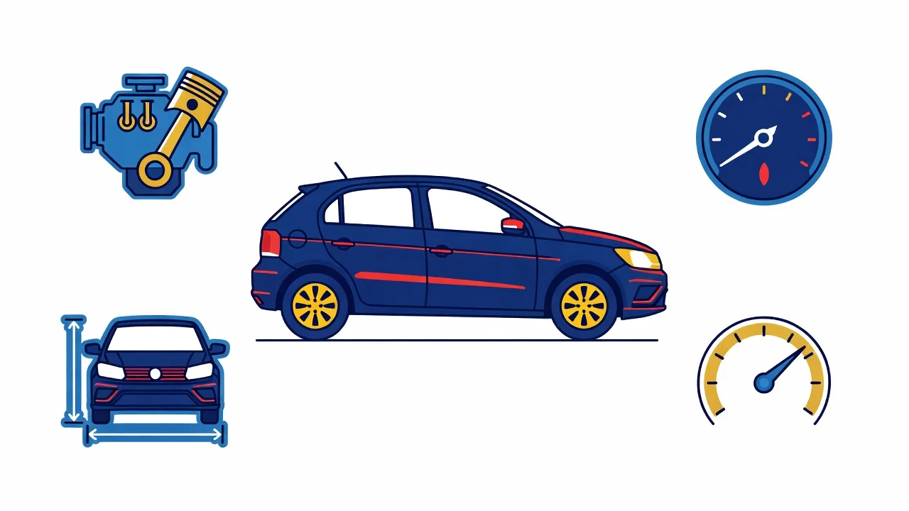 Ficha Técnica Gol Trend 2026: Motor 1.0, Consumo e Medidas