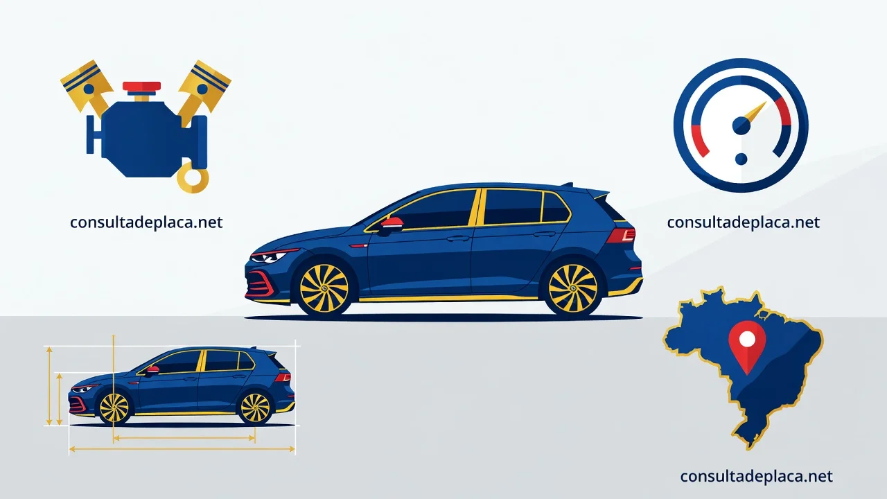 Ficha Técnica Golf GTI 2026: Motor 2.0 TSI, 0-100 e Consumo