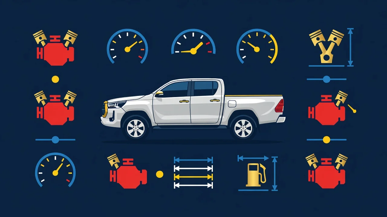 Ficha Técnica Toyota Hilux 2026: Motor, Consumo e Caçamba