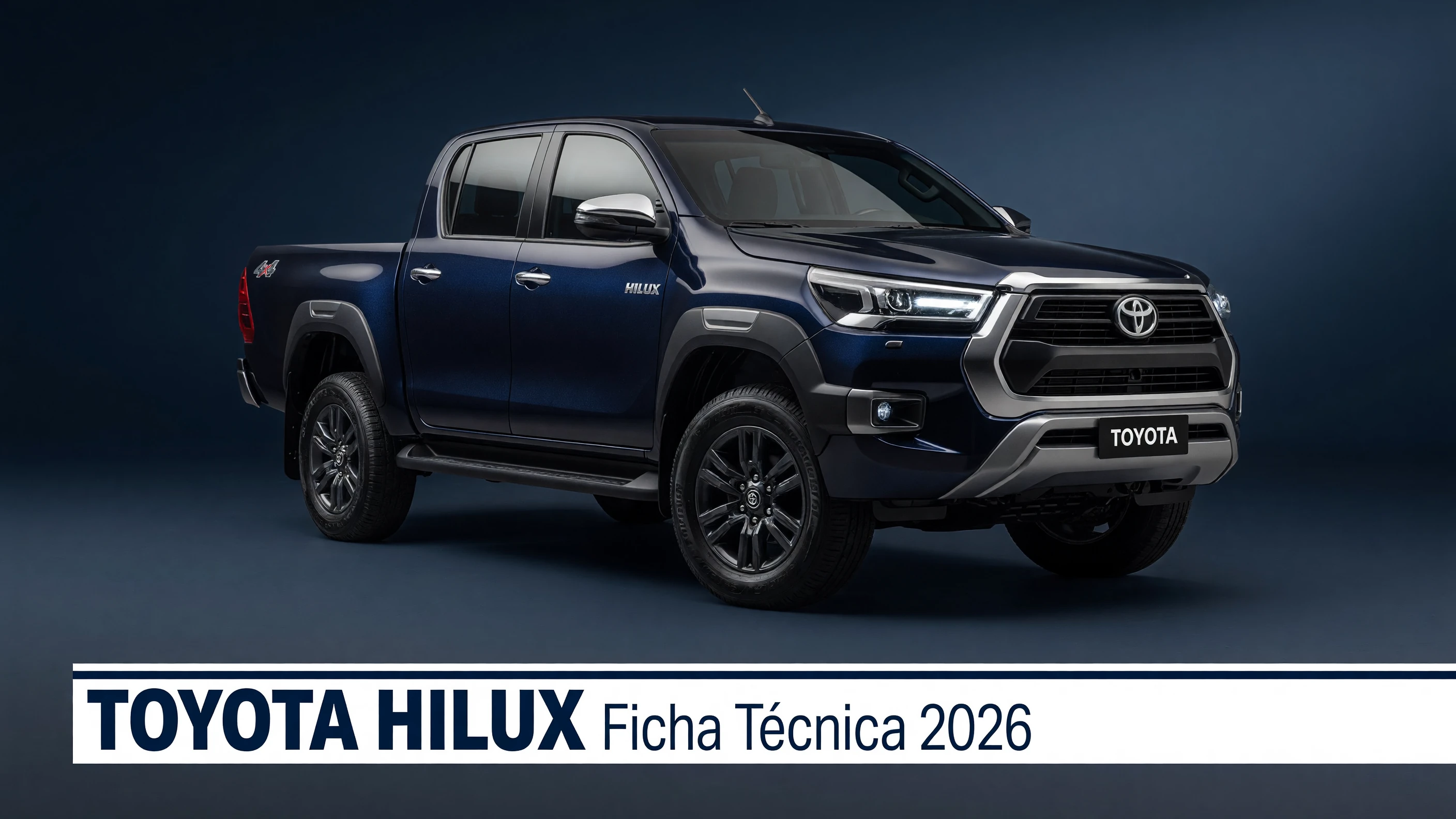 Ficha Técnica Toyota Hilux 2026: Motor, Consumo e Caçamba