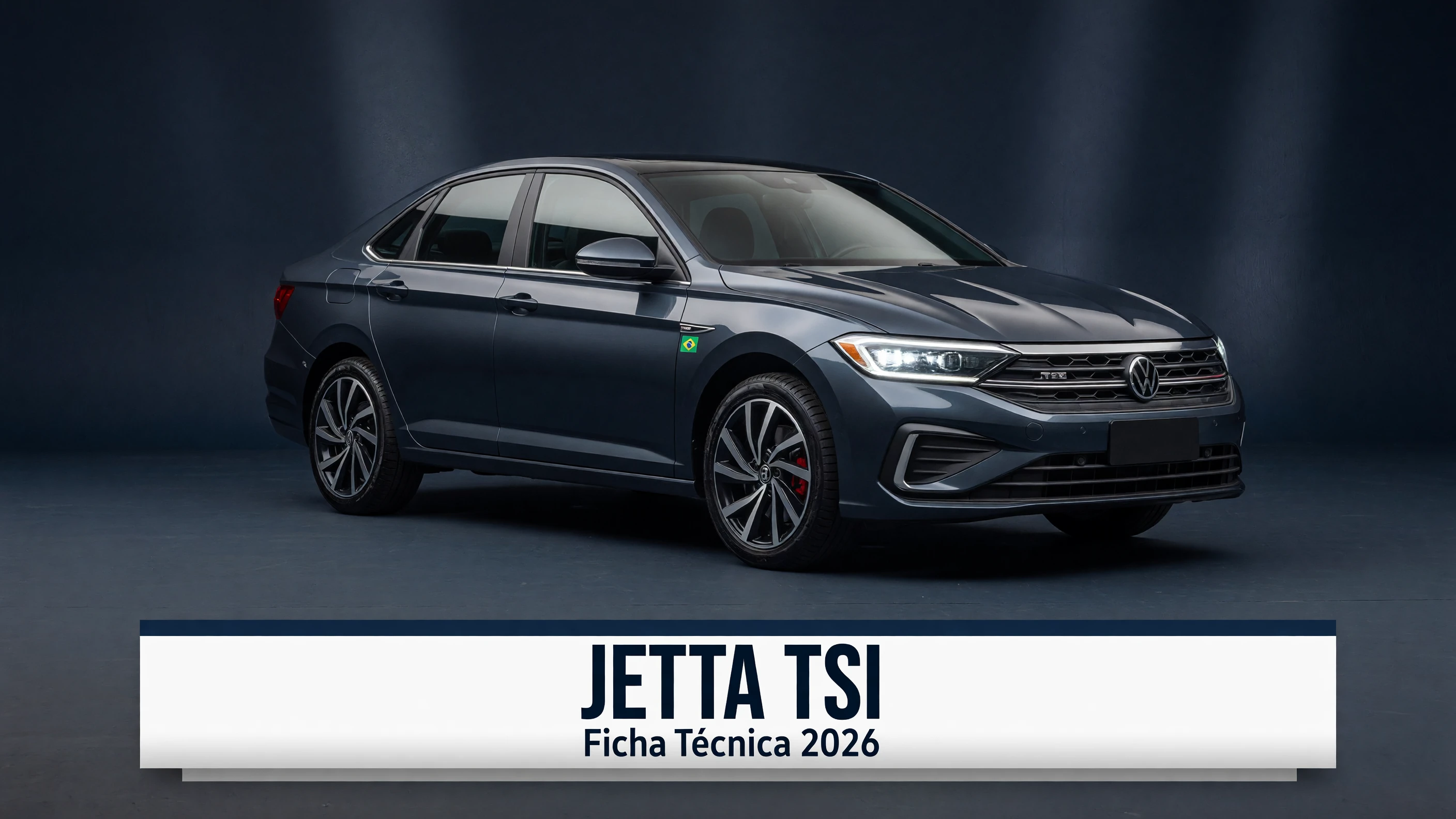 Ficha Técnica Jetta TSI 2026: Motores, Consumo e Porta-Malas