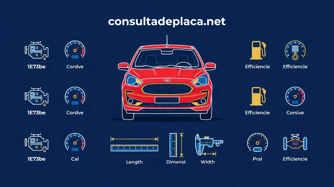 Ficha Técnica Ford Ka 2026: Motor, Consumo e Dimensões