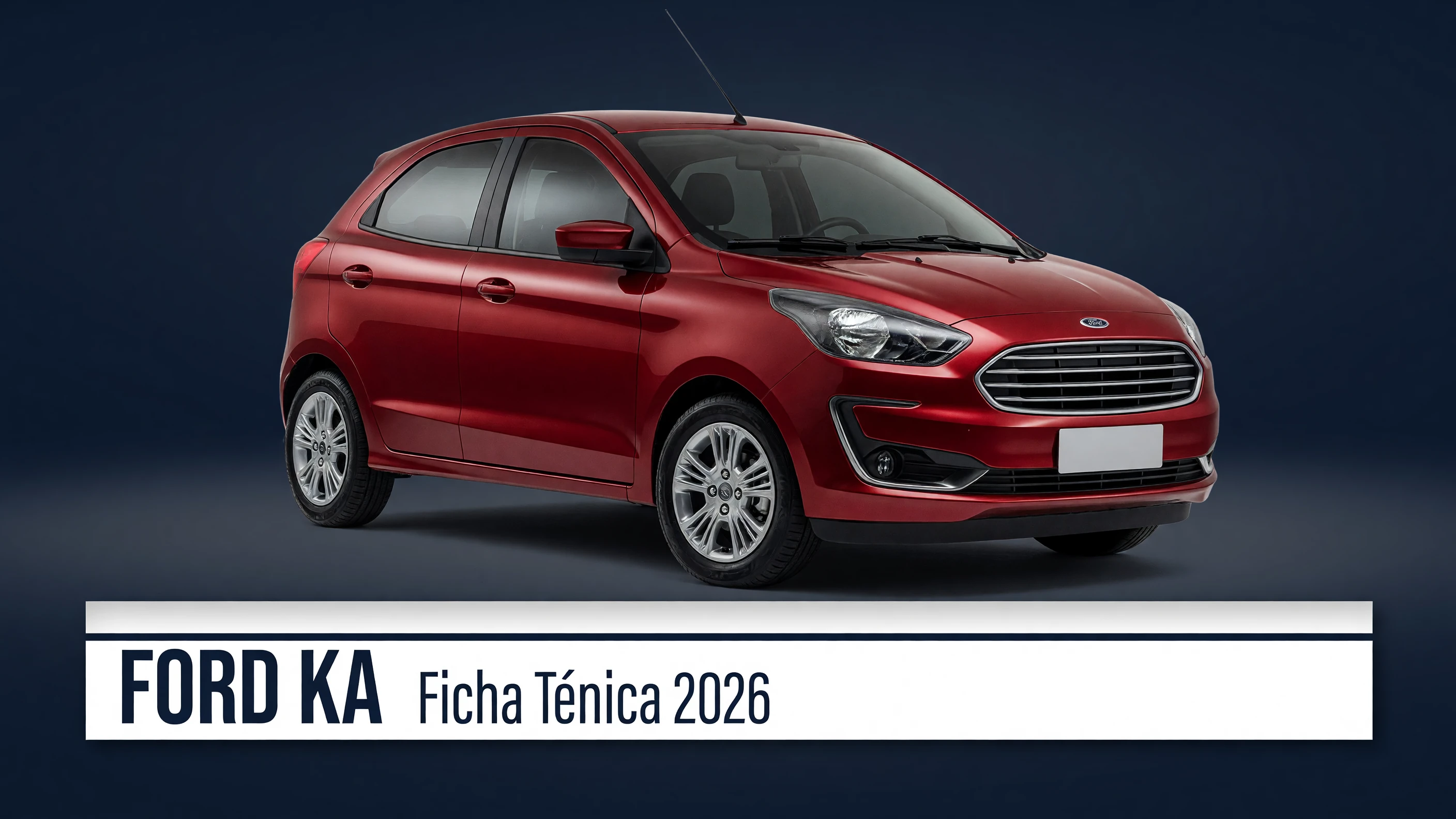 Ficha Técnica Ford Ka 2026: Motor, Consumo e Dimensões
