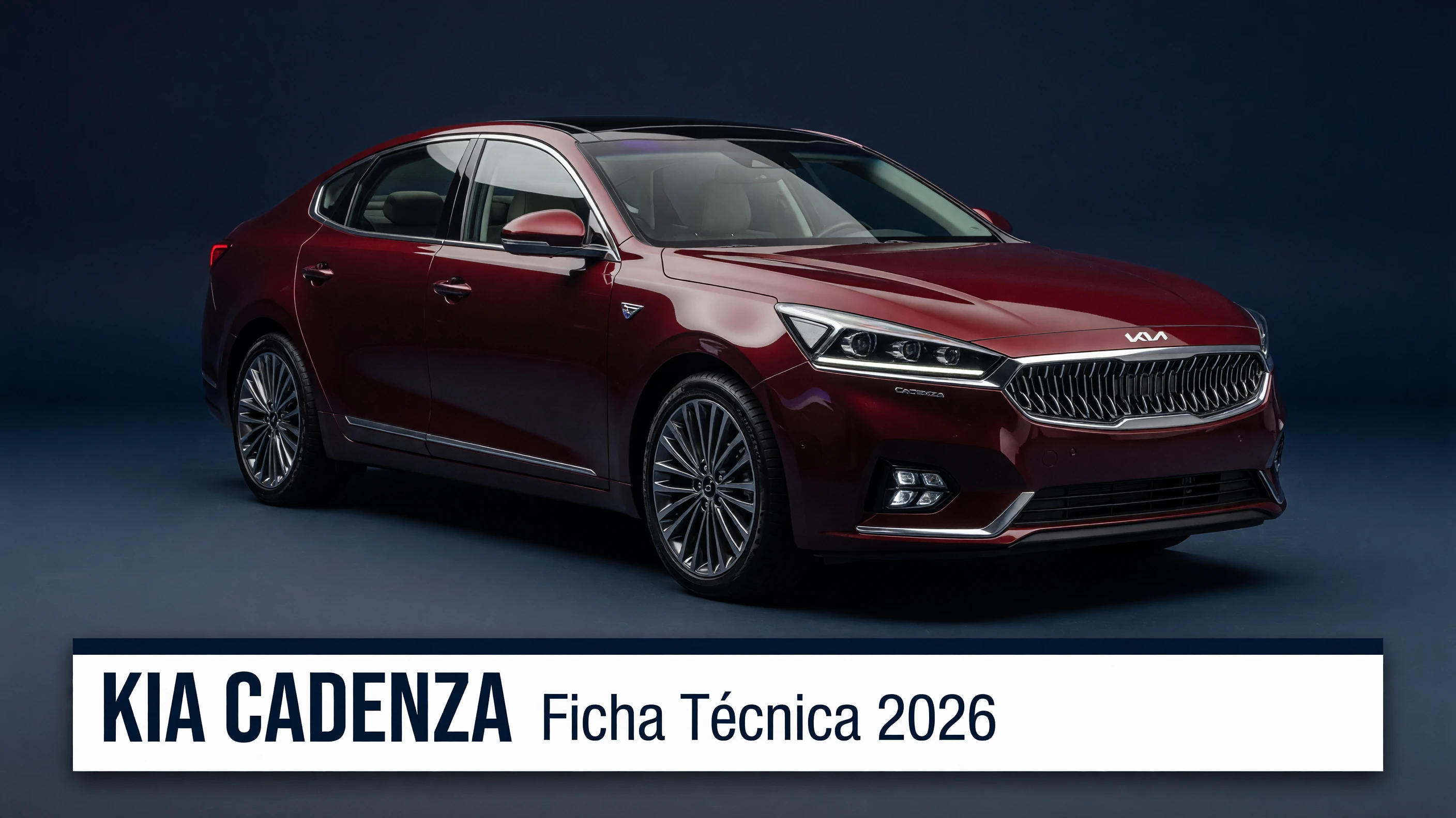 Ficha Tecnica Kia Cadenza: Motor, Potencia, Consumo e Versoes 2026