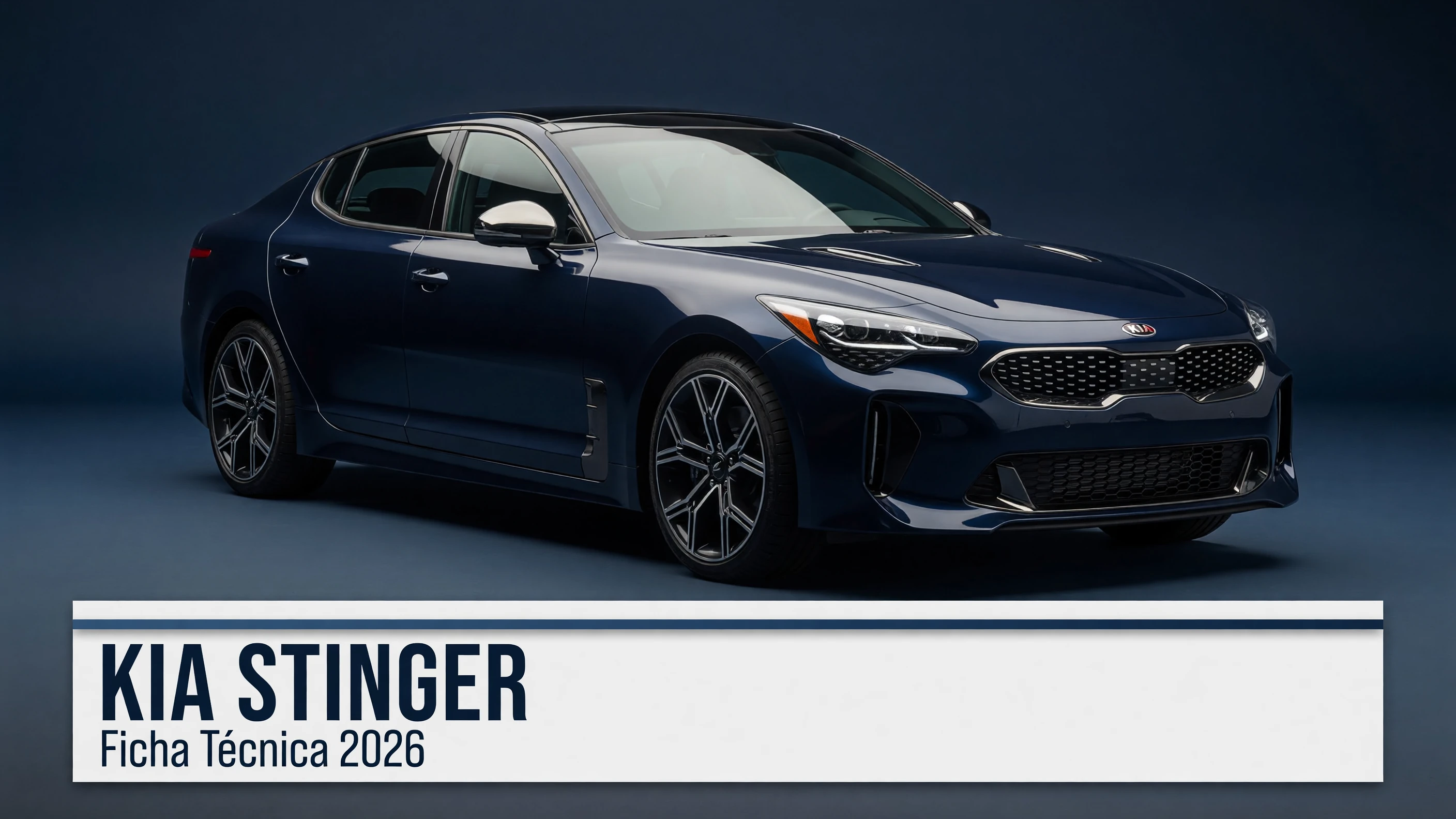 Ficha Tecnica Kia Stinger: Motor, Potencia, Consumo e Versoes 2026