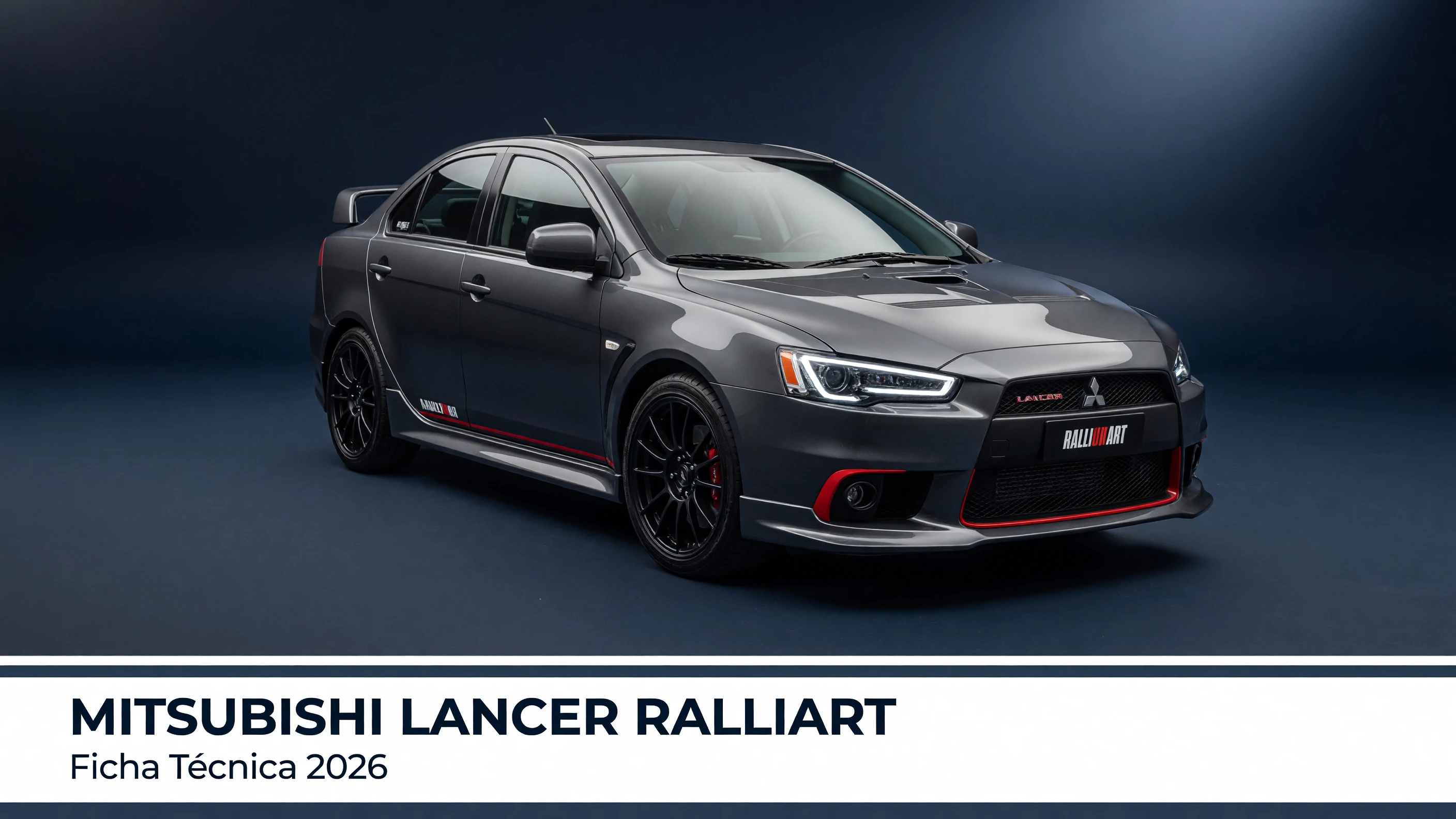 Ficha Tecnica Mitsubishi Lancer Ralliart: Motor, Potencia, Consumo e Versoes 2026