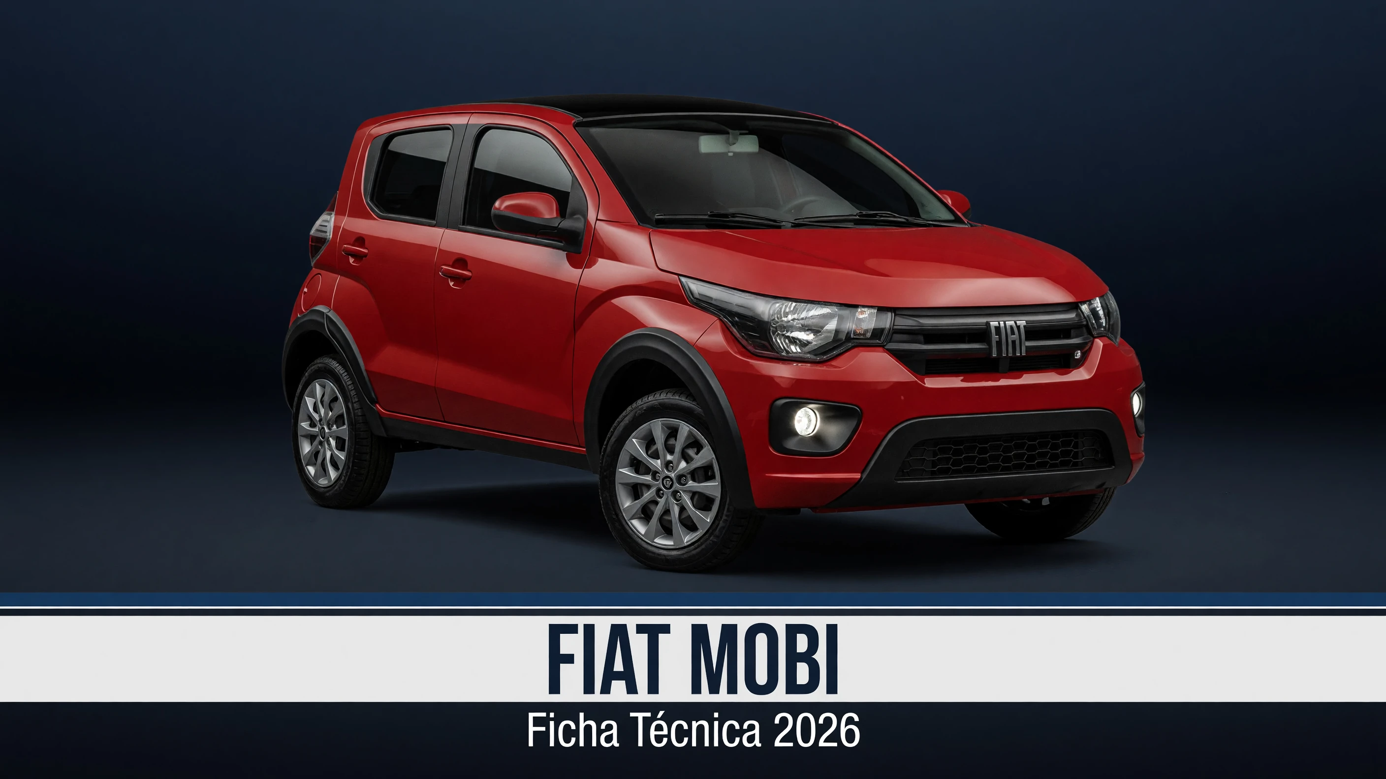 Ficha Técnica Fiat Mobi 2026: Motor, Consumo e Dimensões