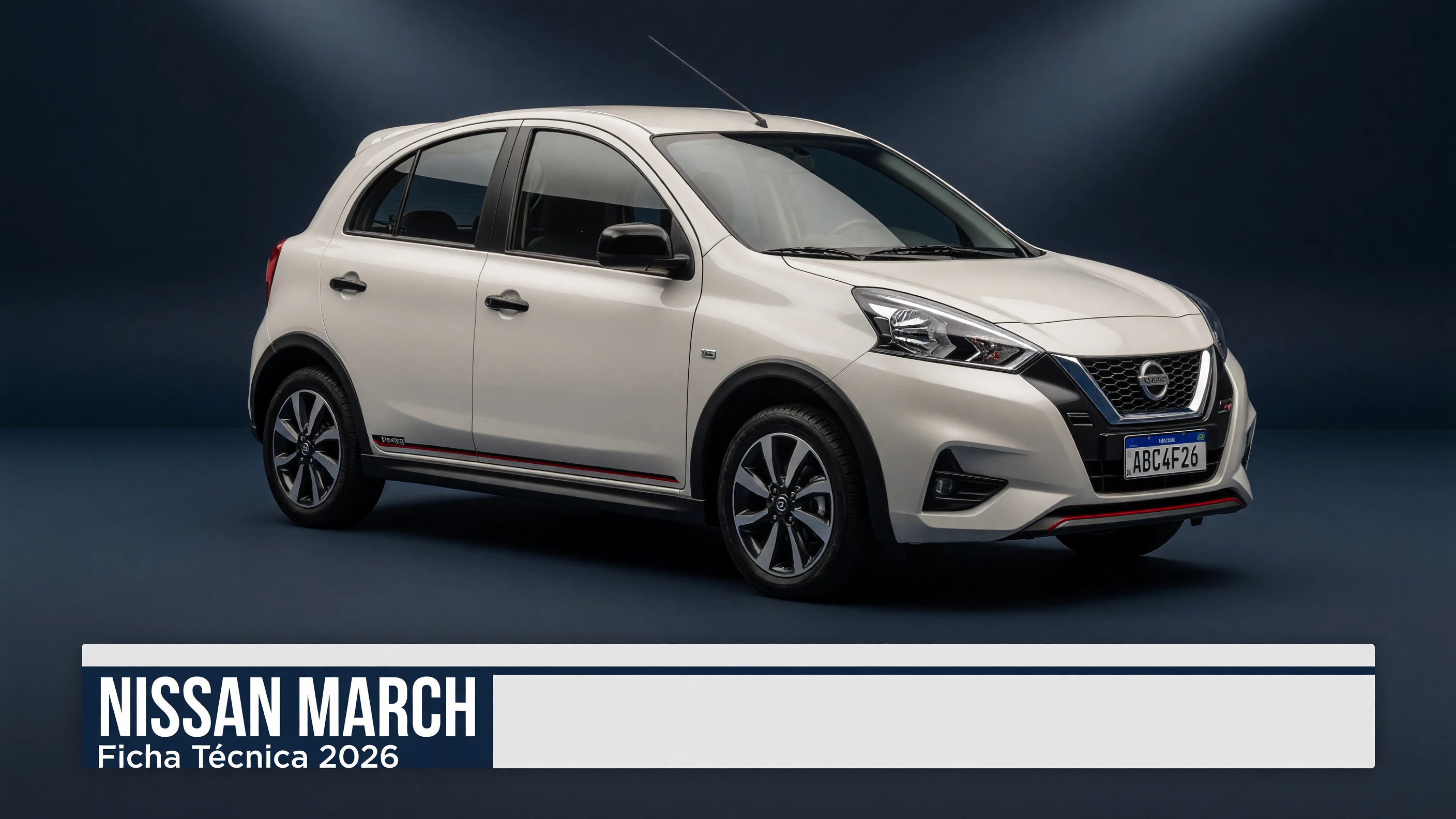 Ficha Tecnica Nissan March: Motor, Potencia, Consumo e Versoes 2026