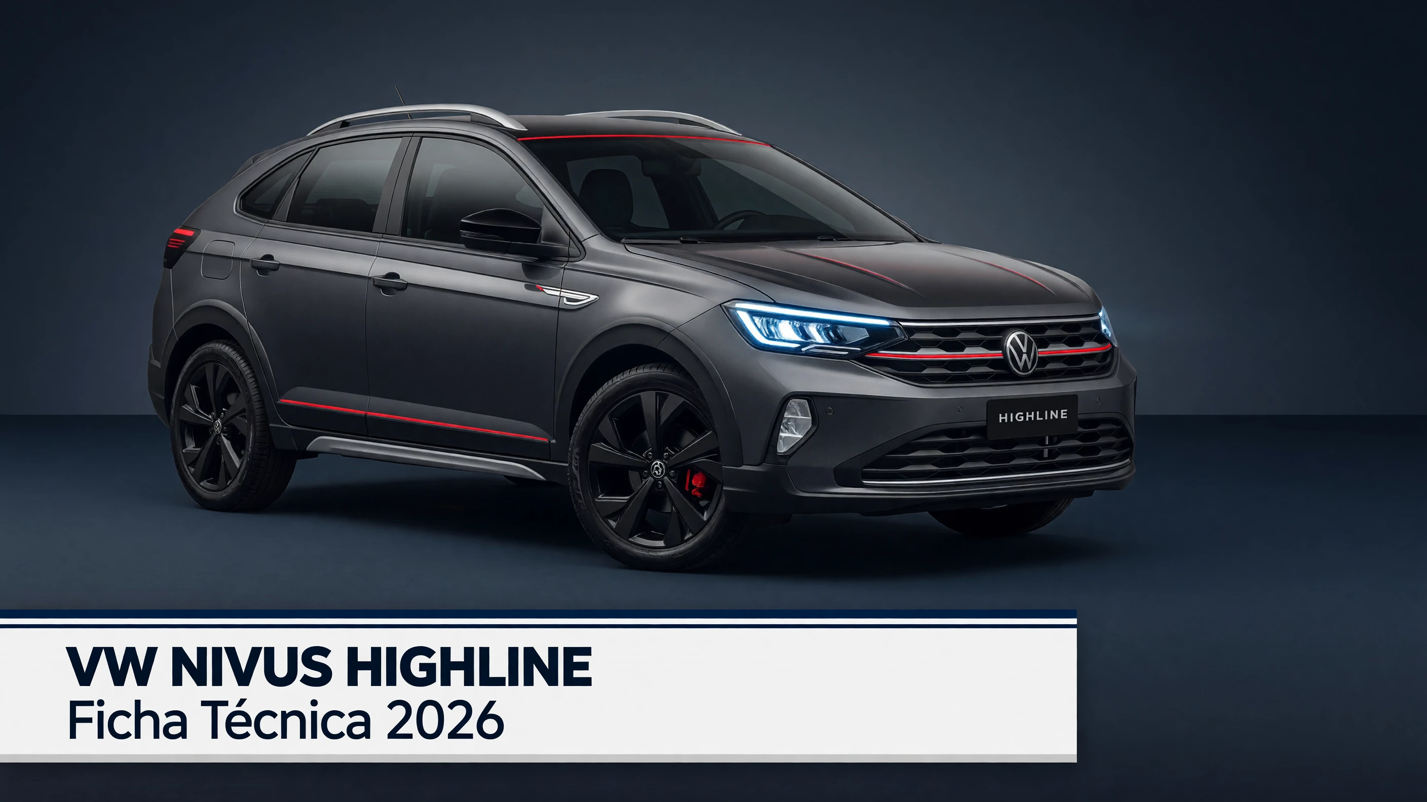 Ficha Técnica VW Nivus Highline 2026: 200 TSI, Consumo e Medidas