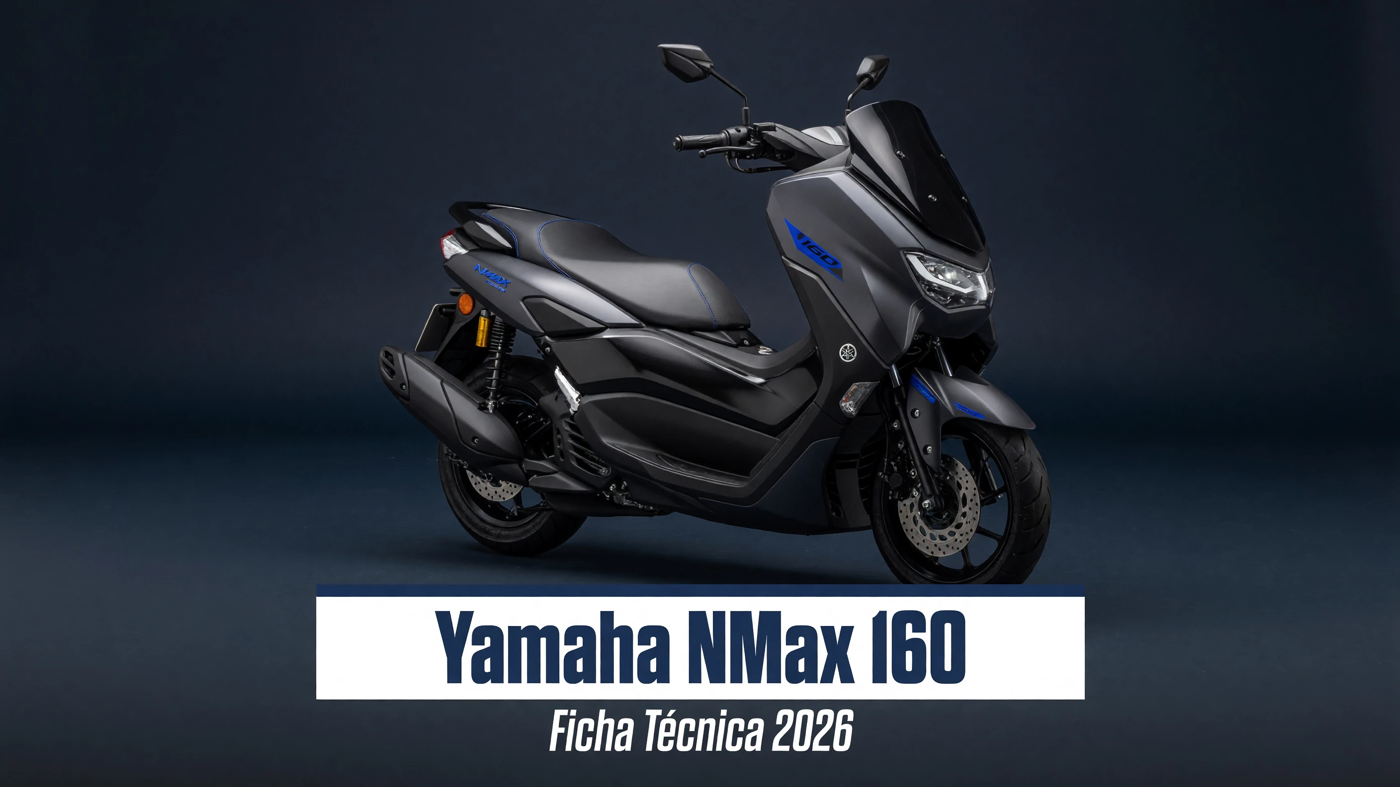 Ficha Técnica Yamaha NMax 160 2026: Motor, Consumo e Specs