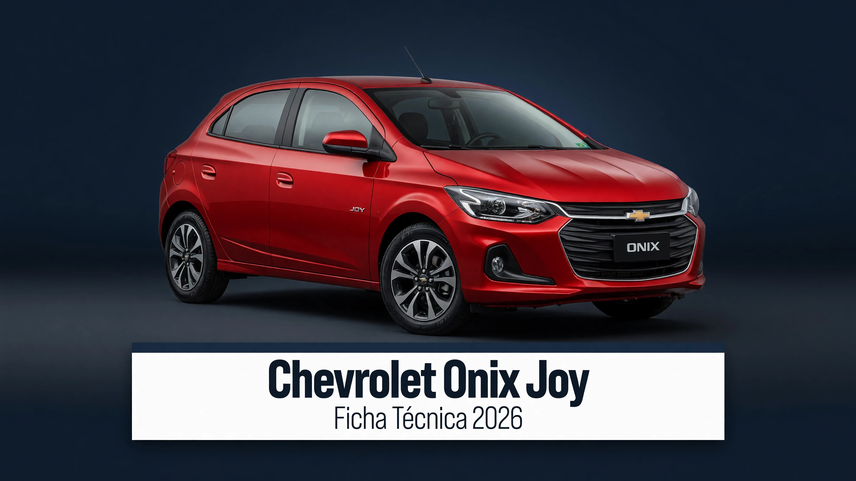 Ficha Técnica Chevrolet Onix Joy 2026: Specs e Consumo
