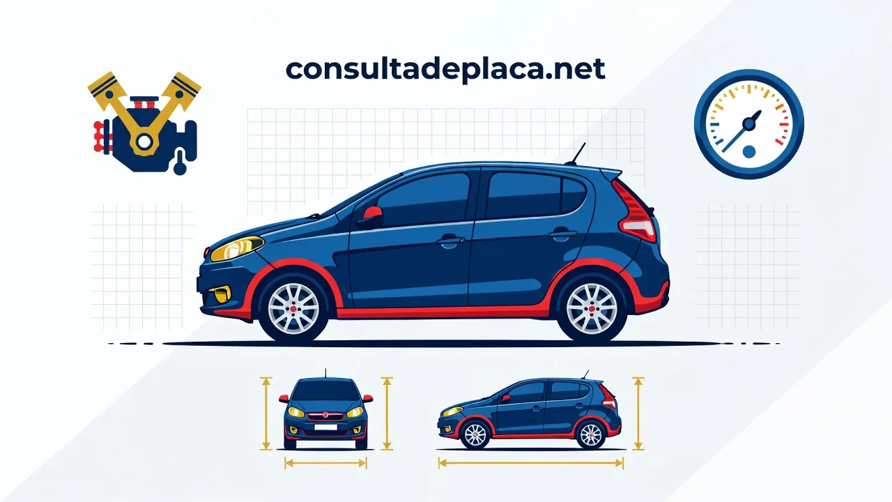 Ficha Técnica Fiat Palio Attractive 2026: Motores 1.0 e 1.4