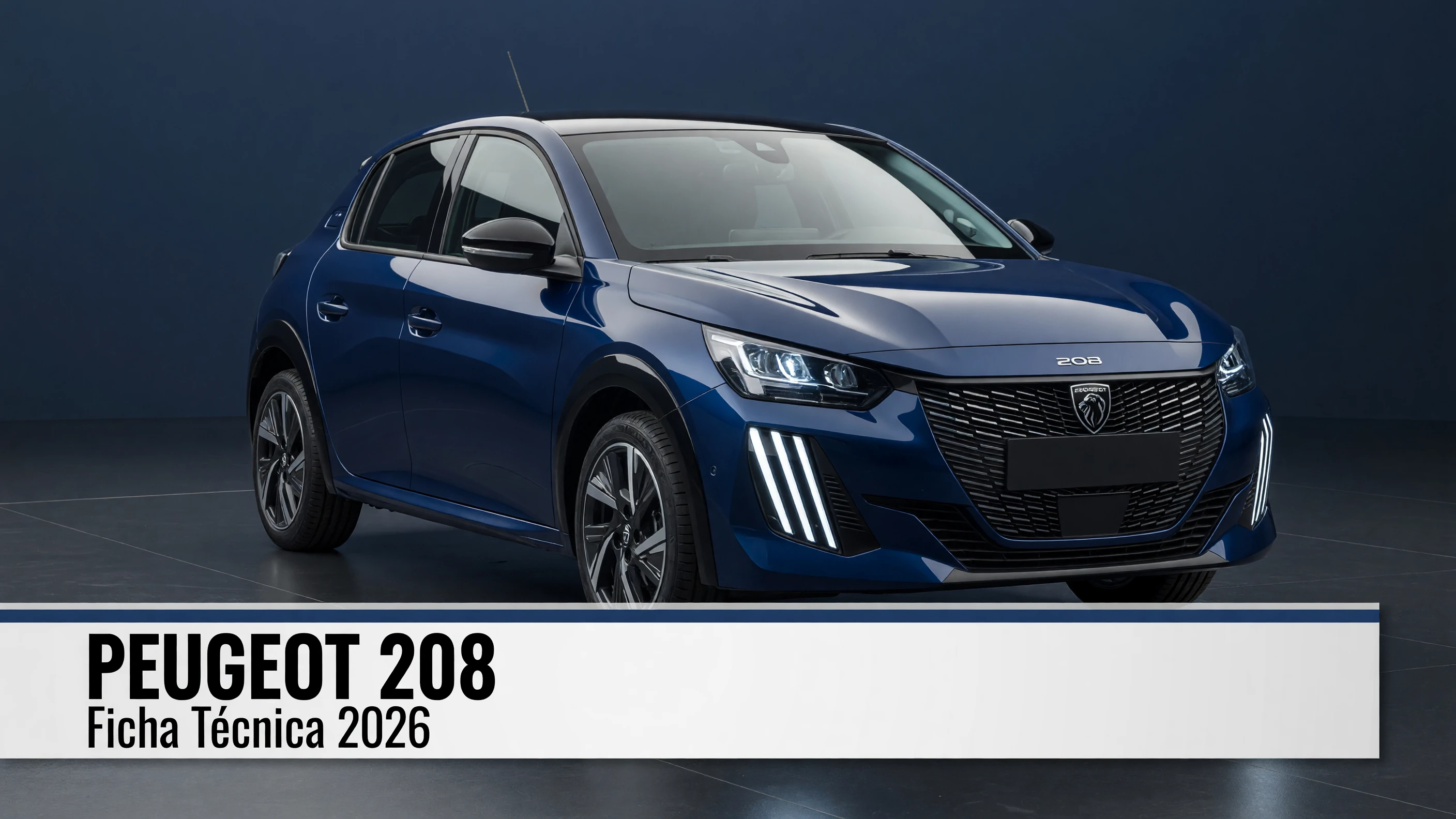 Ficha Tecnica Peugeot 208: Motor, Potencia, Consumo e Versoes 2026