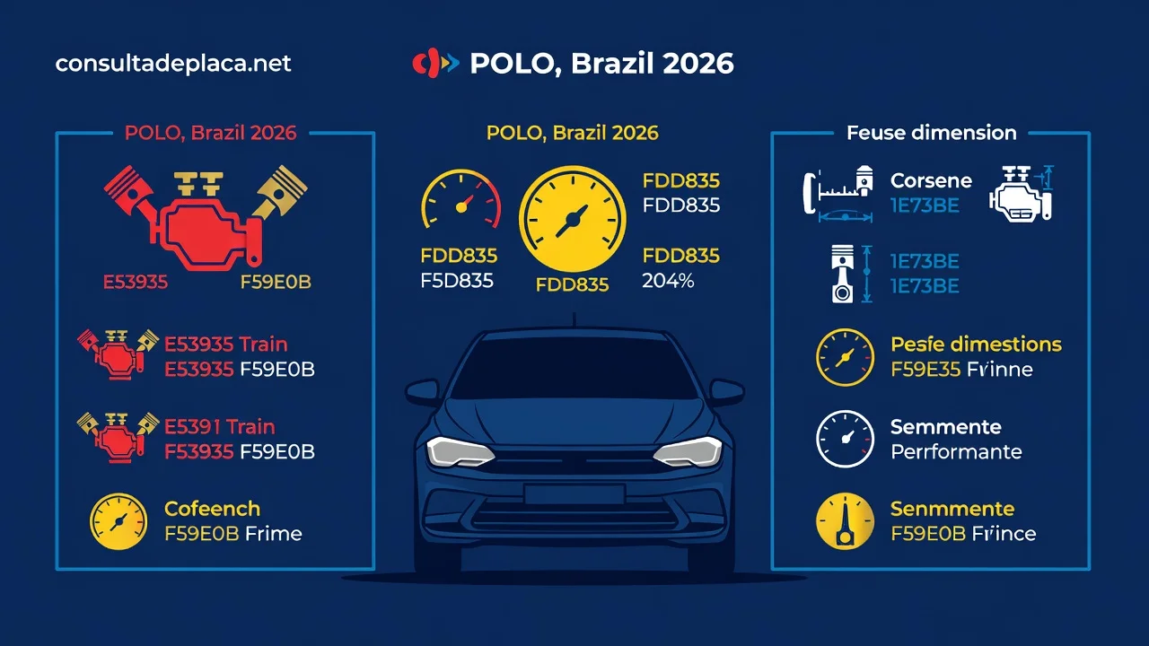 Ficha Técnica Polo 2026: Motor, Consumo e Dimensões