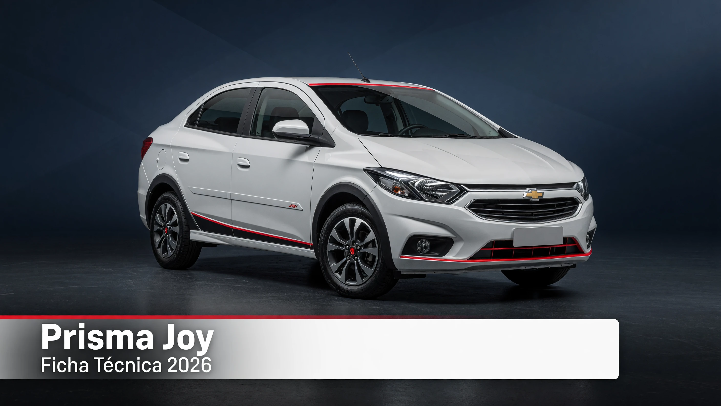 Ficha Técnica Prisma Joy 2026: Motor 1.0, Consumo e Porta-Malas