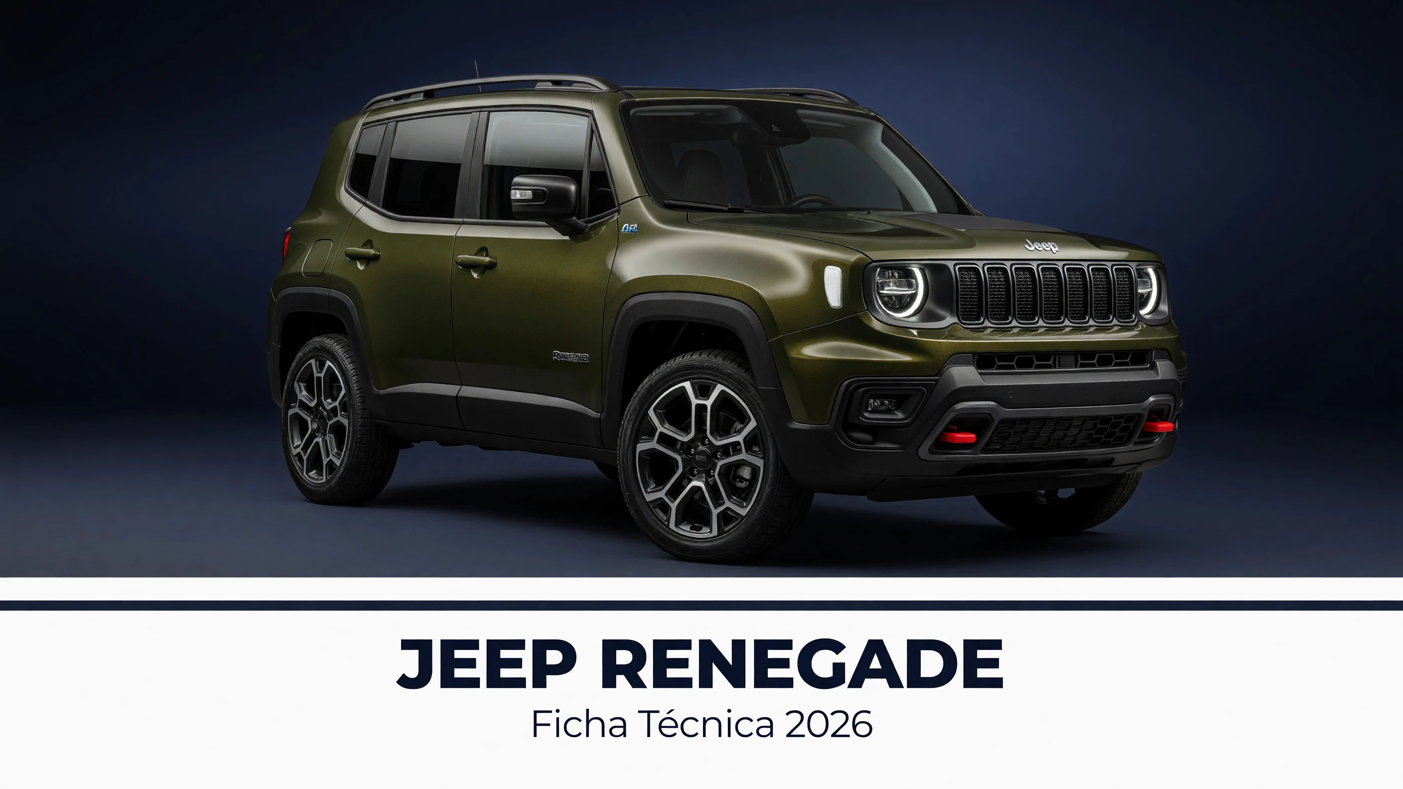 Ficha Técnica Jeep Renegade 2026: Motor, Consumo e Versões