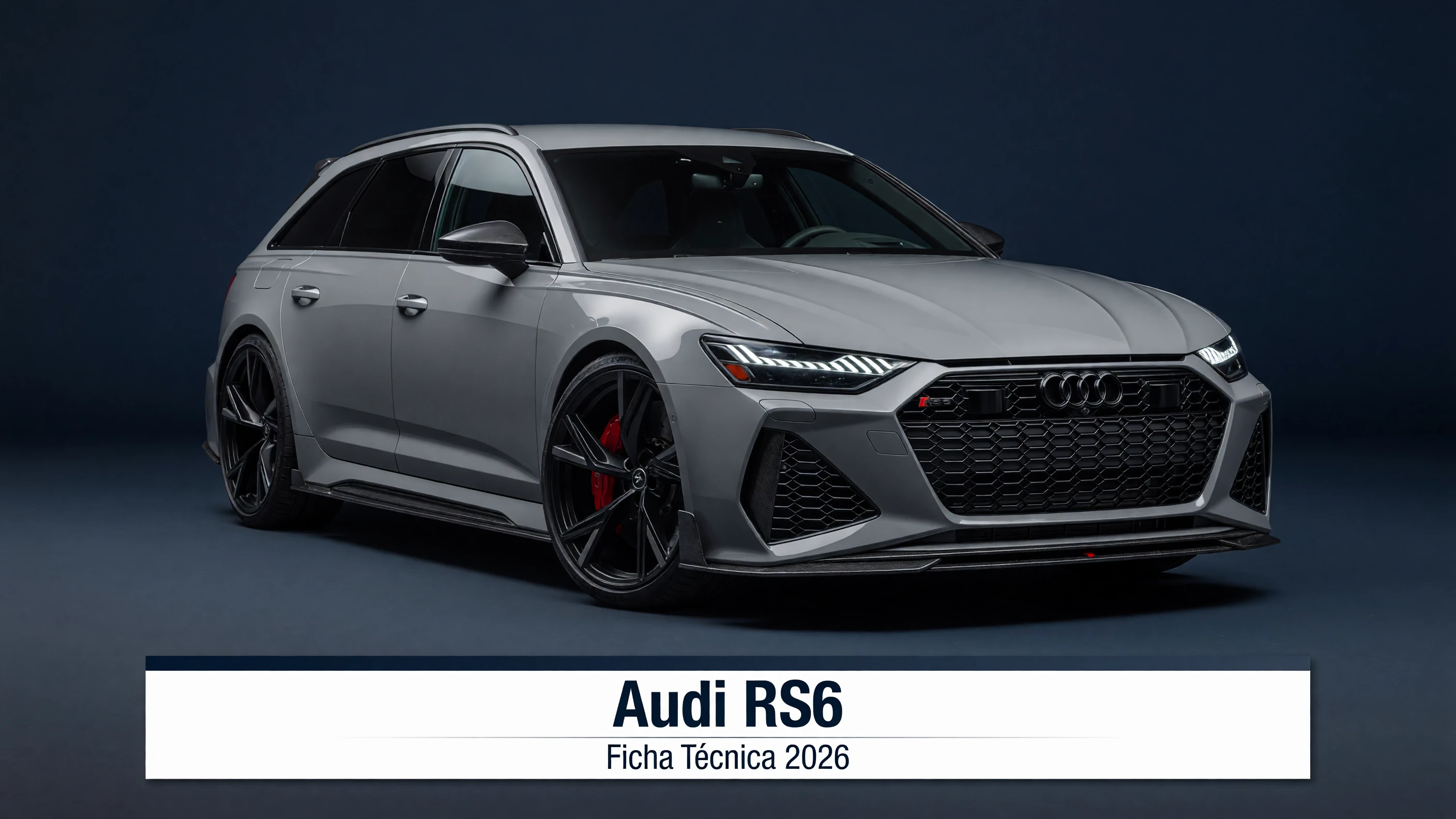 Ficha Tecnica Audi RS6: Motor, Potencia, Consumo e Versoes 2026